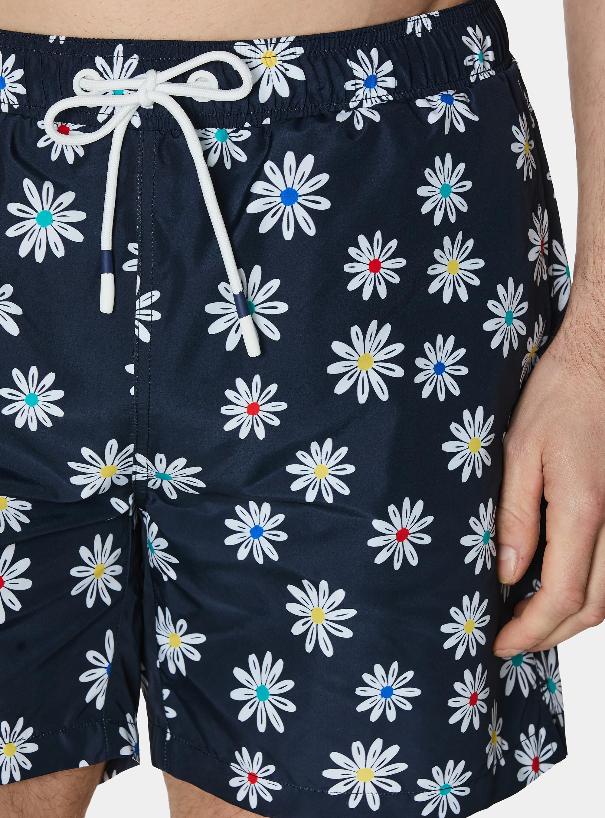 Costume da bagno con stampa fantasia margherita