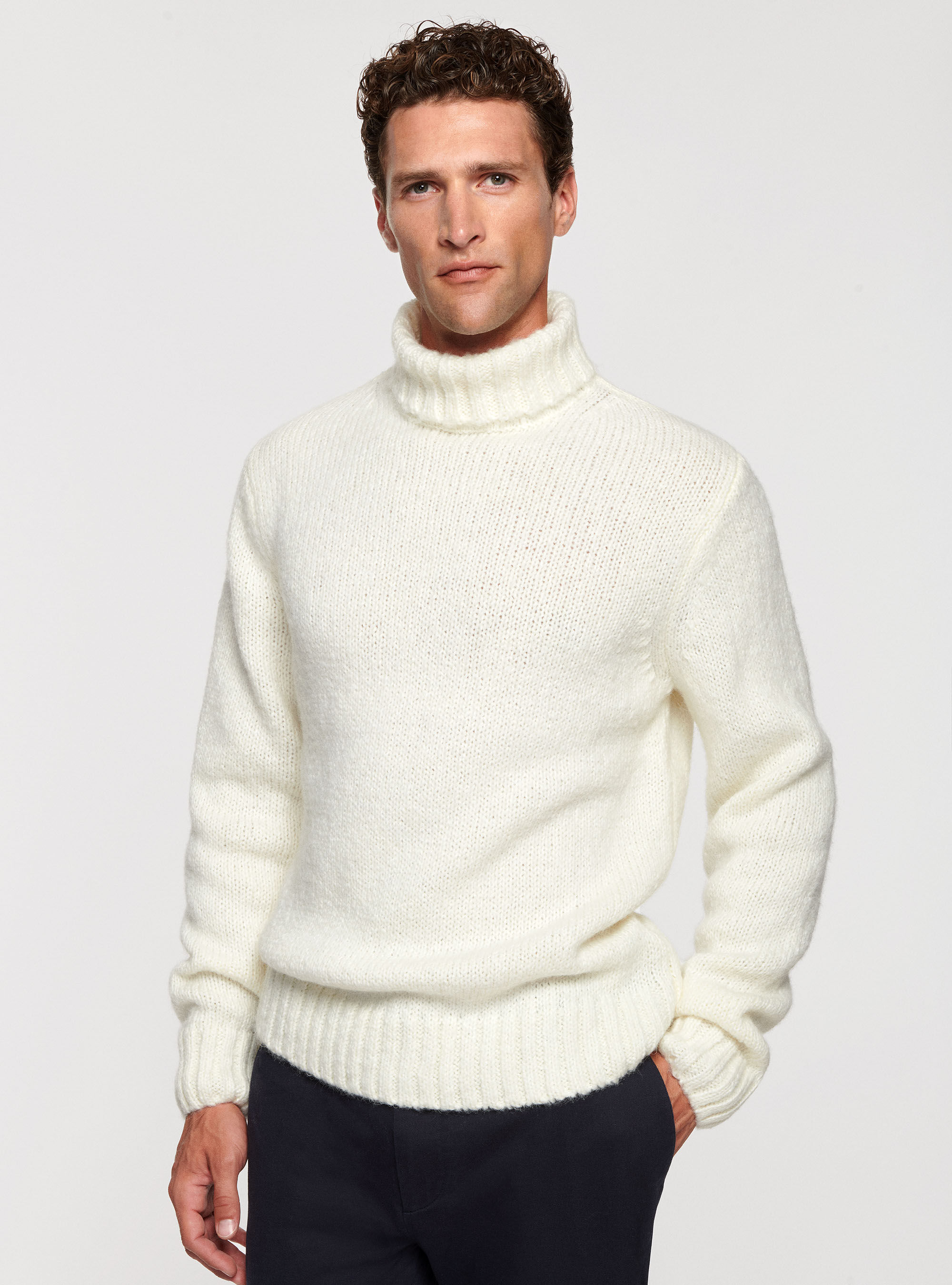 Alpaca wool blend sweater
