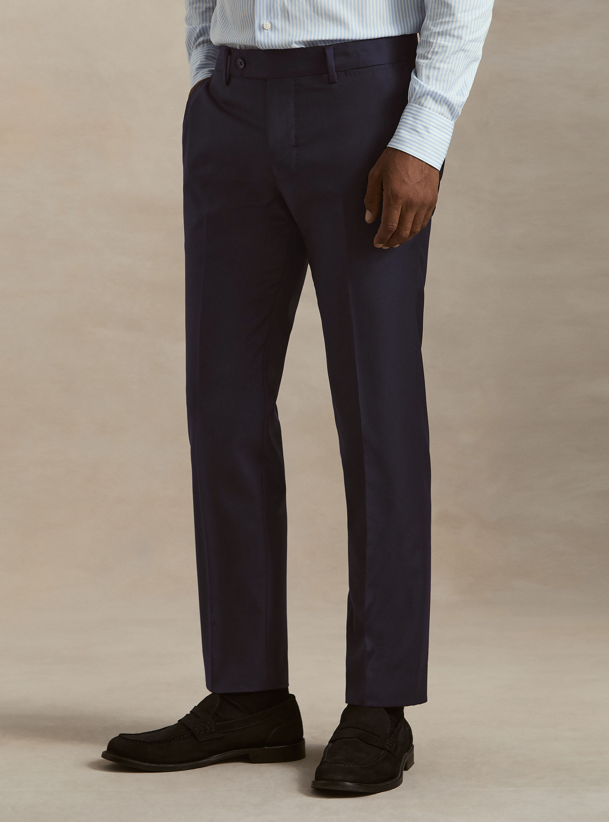 Suit trousers in pure wool by Vitale Barberis Canonico