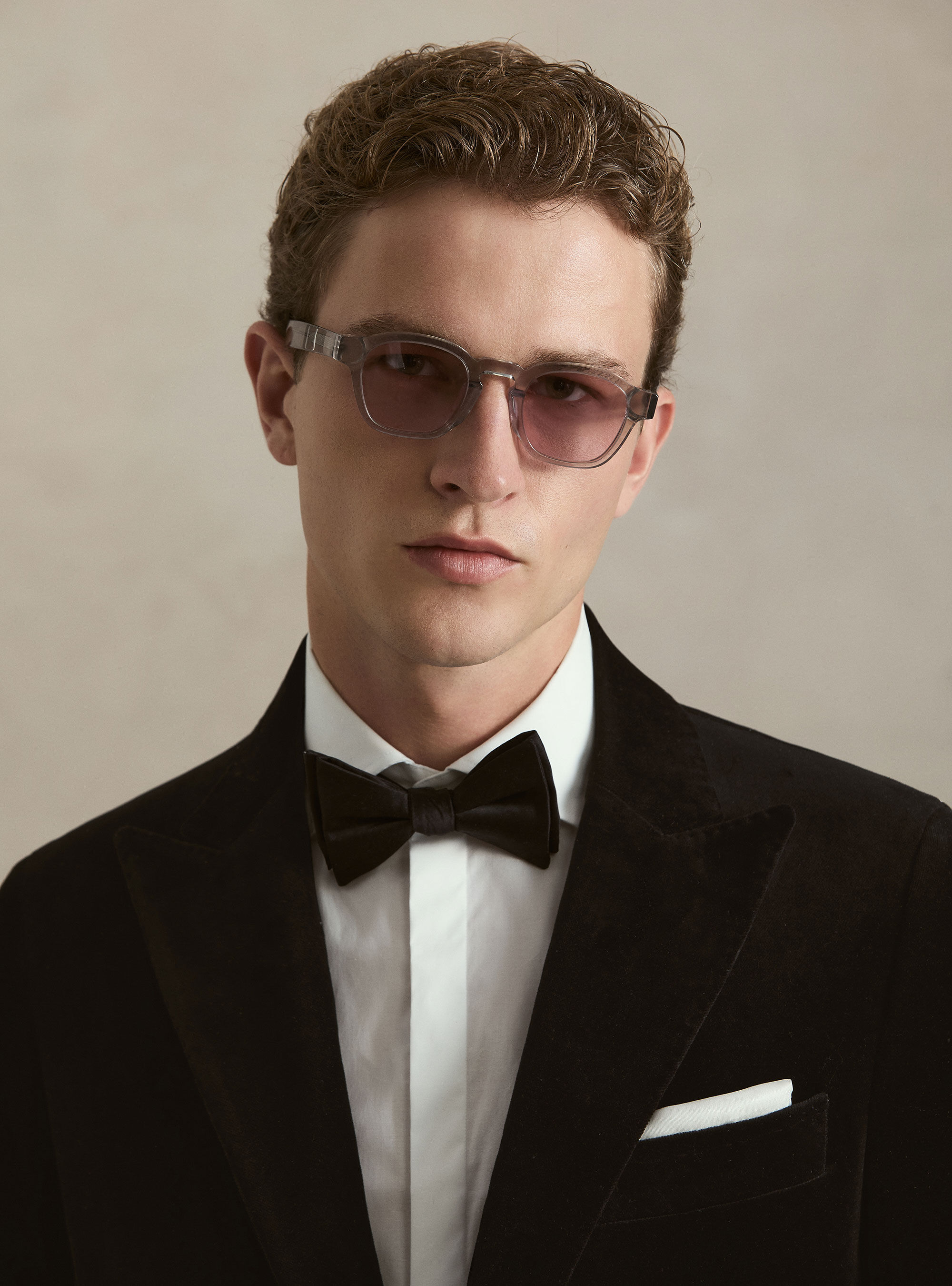 Tuxedo blazer for a velvet suit, BLACK