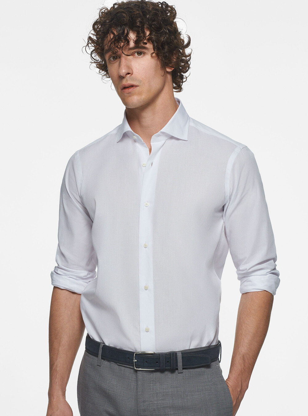 Cotton shirt fil a fil | GutteridgeEU | Men's catalog-gutteridge-storefront