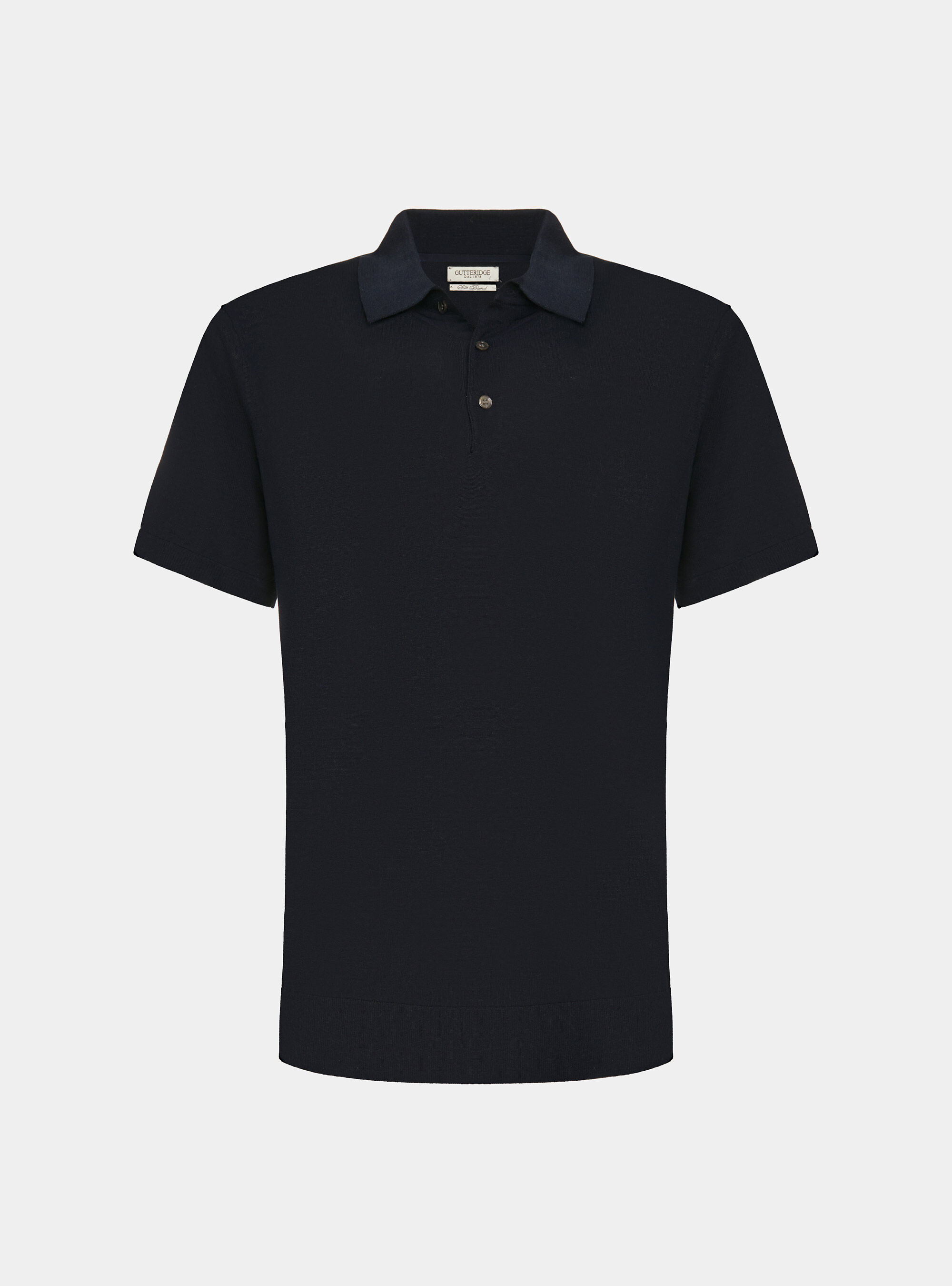 OLDJOE&CO Linen Black Knit polo