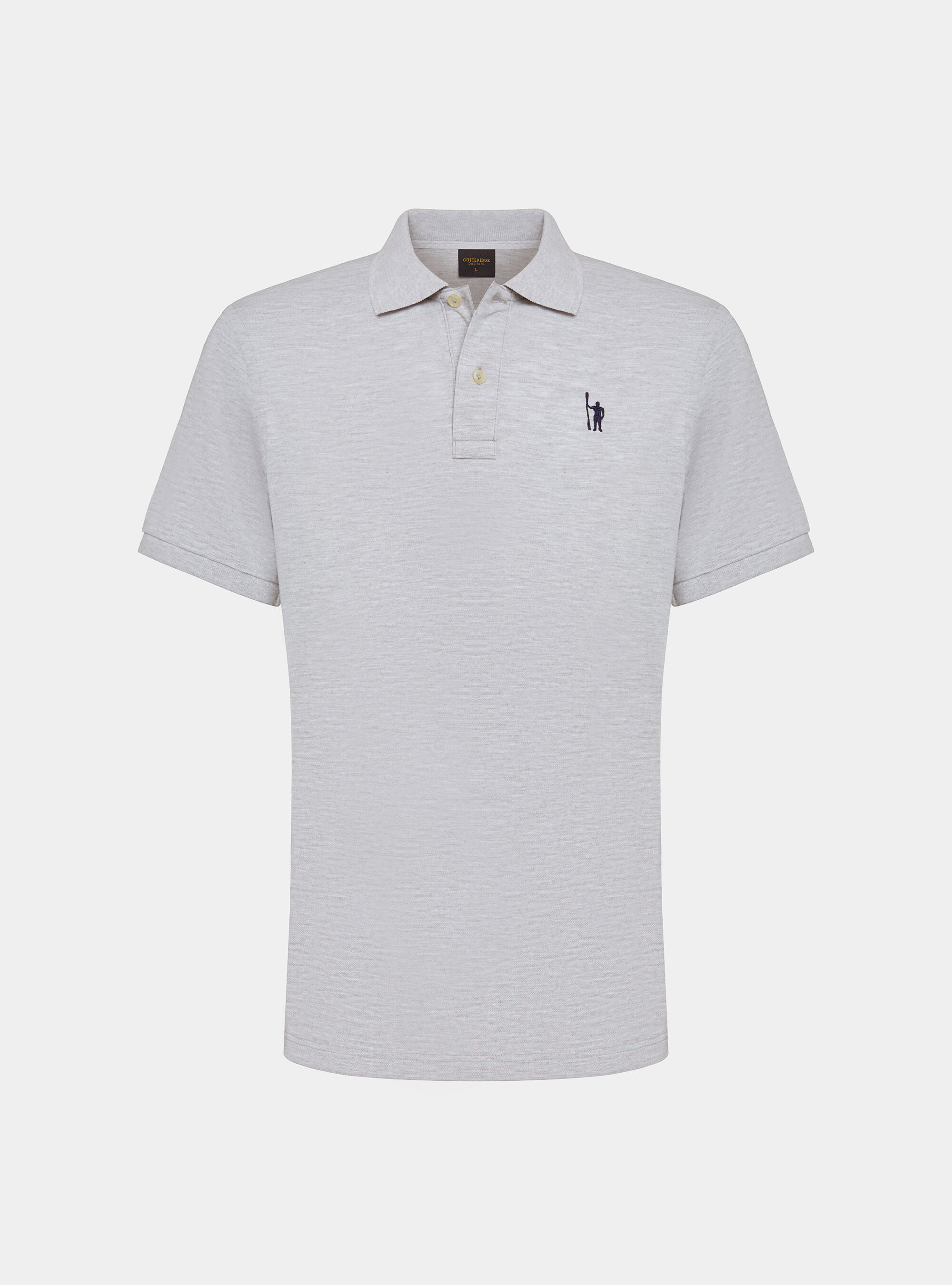 Piqu&eacute; polo shirt with embroidery, PERLA 0178C