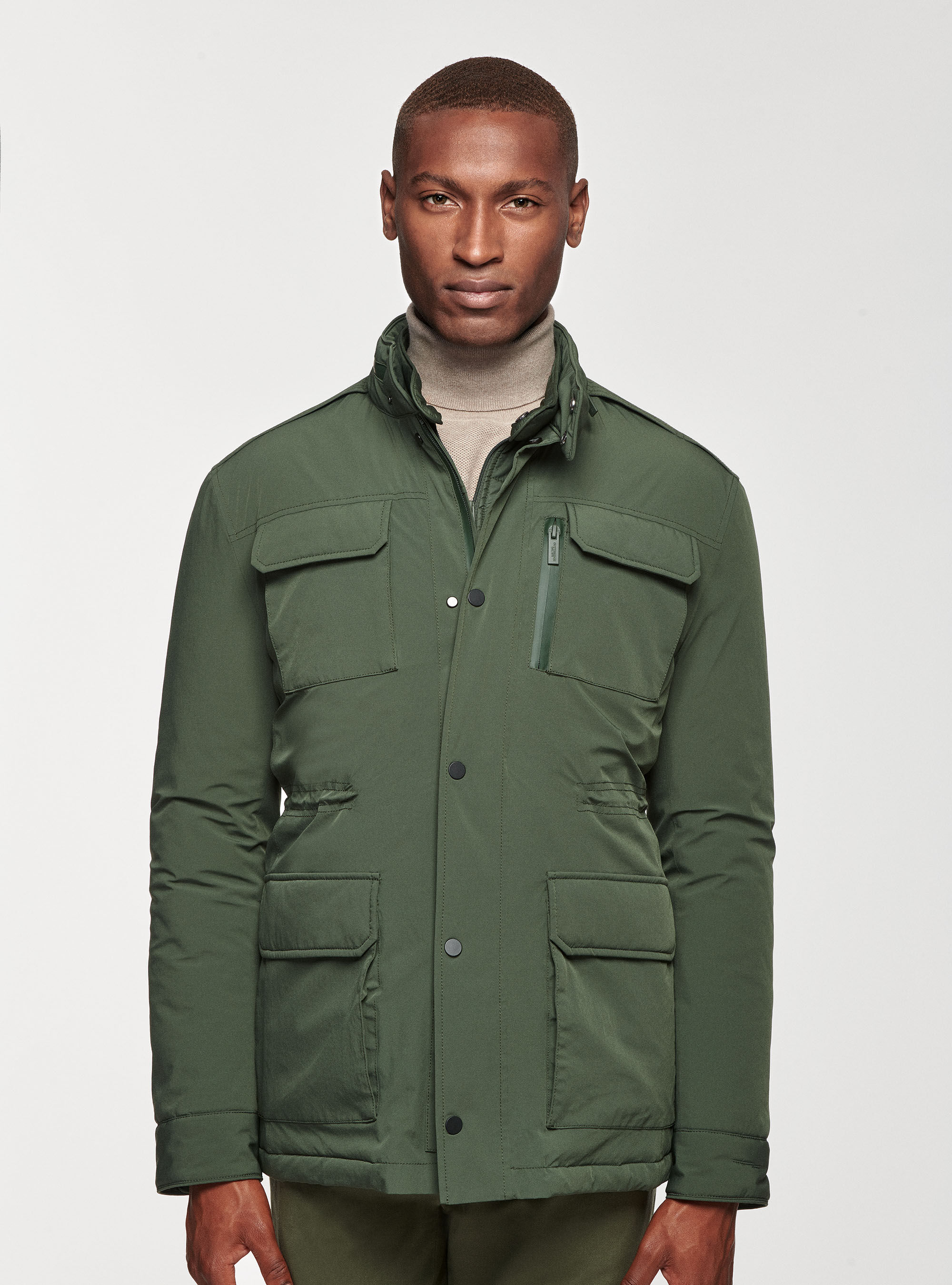Field jacket with recycled padding GutteridgeUK Men s Winter