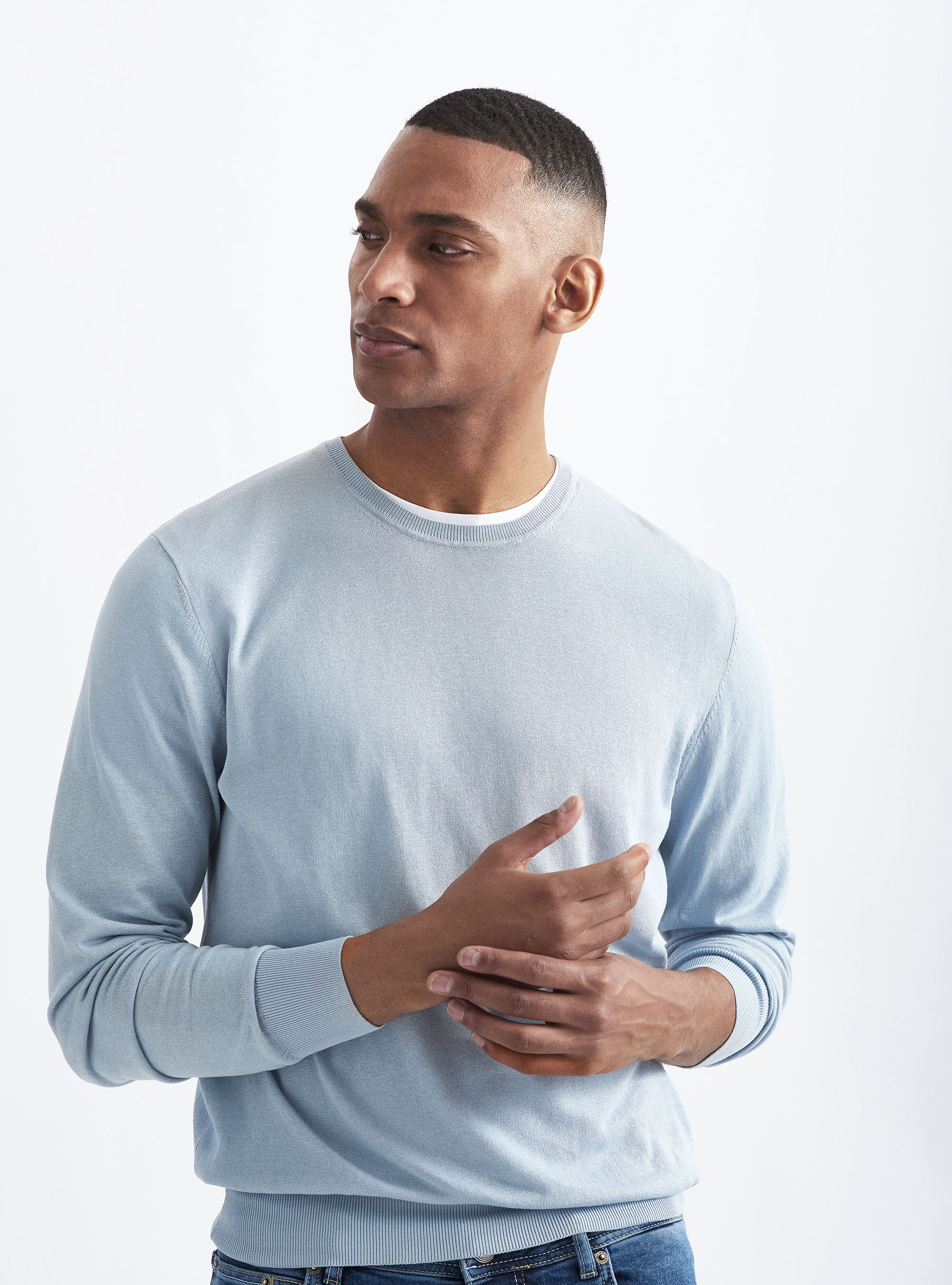 Maglia Brown'S Girocollo In Puro Cotone Uomo | Maglieria BROWN'S |  Parcocollidoro
