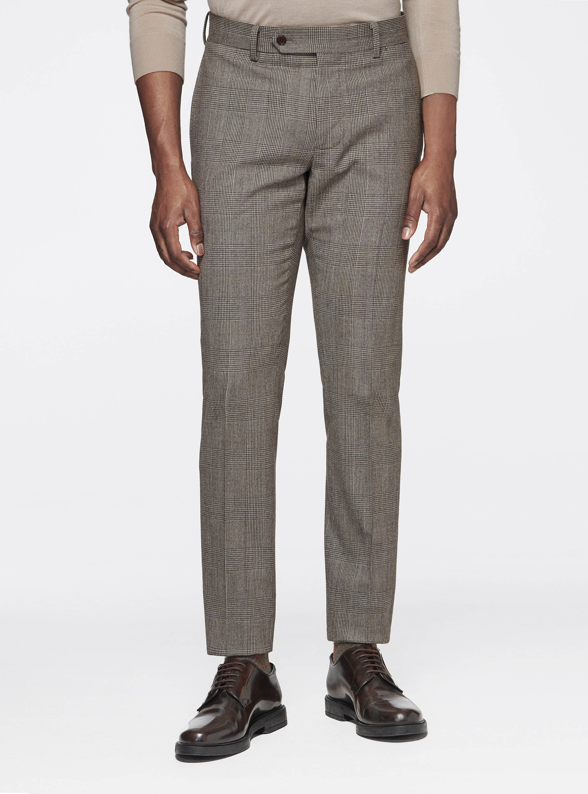 Pantalon prince de galles homme slim shop