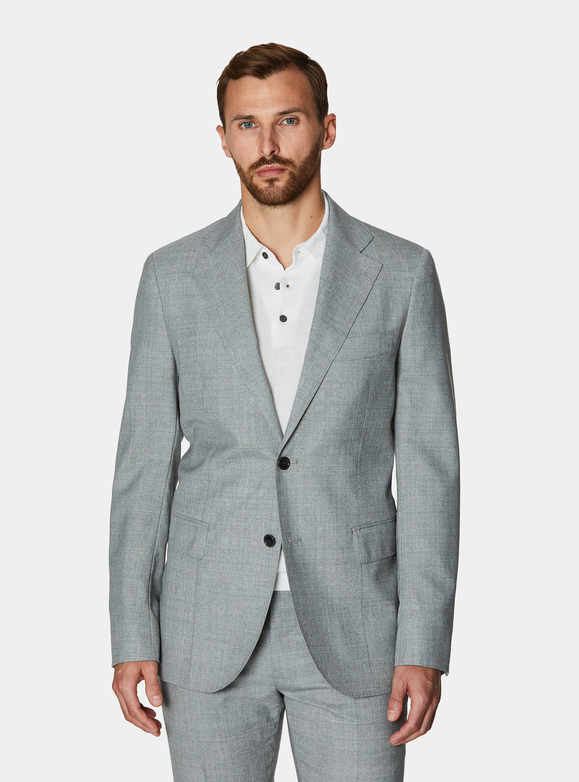 Vitale Barberis Canonico pure wool suit blazer
