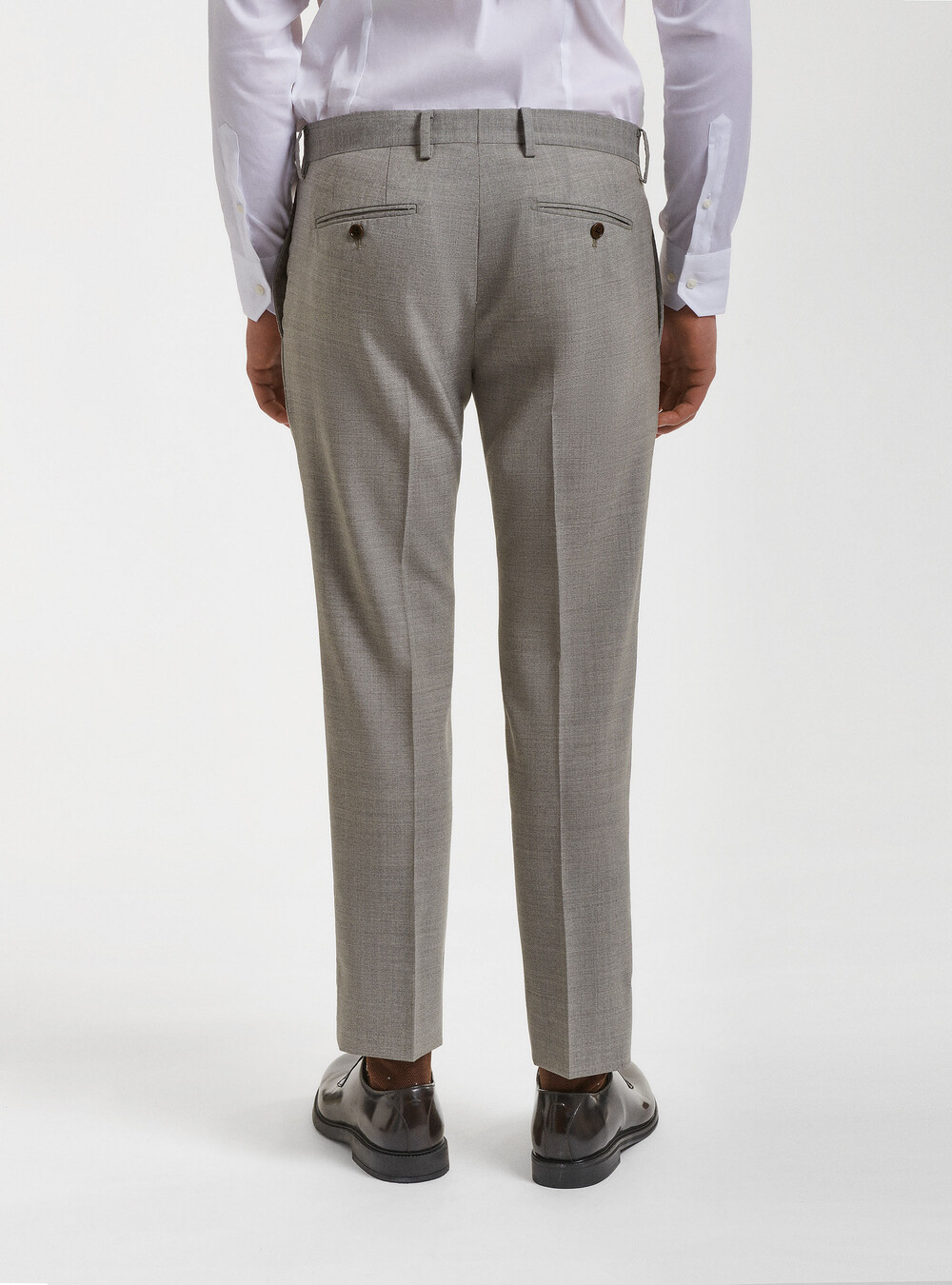 Pure wool suit trousers Vitale Barberis Canonico | GutteridgeEU ...