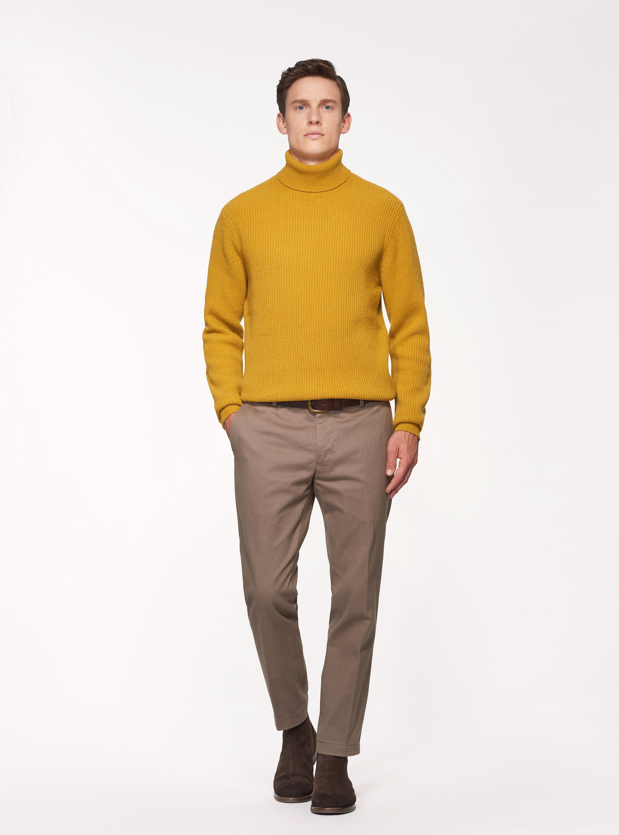 Mens lambswool discount turtleneck sweater