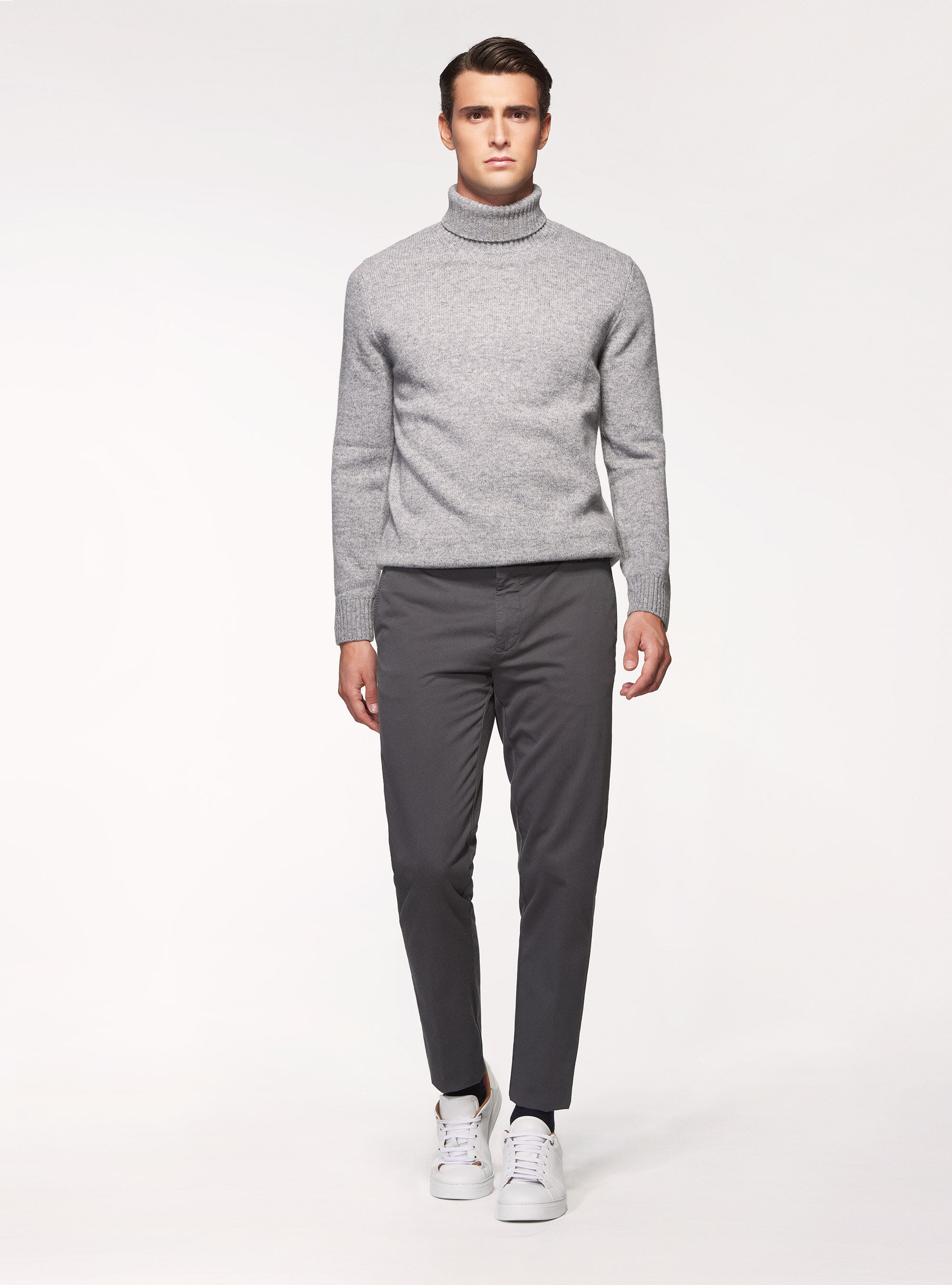 Stretch cotton twill chino trousers | Gutteridge | Men's Stretch cotton twill chino trousers | Gutteridge | Men's