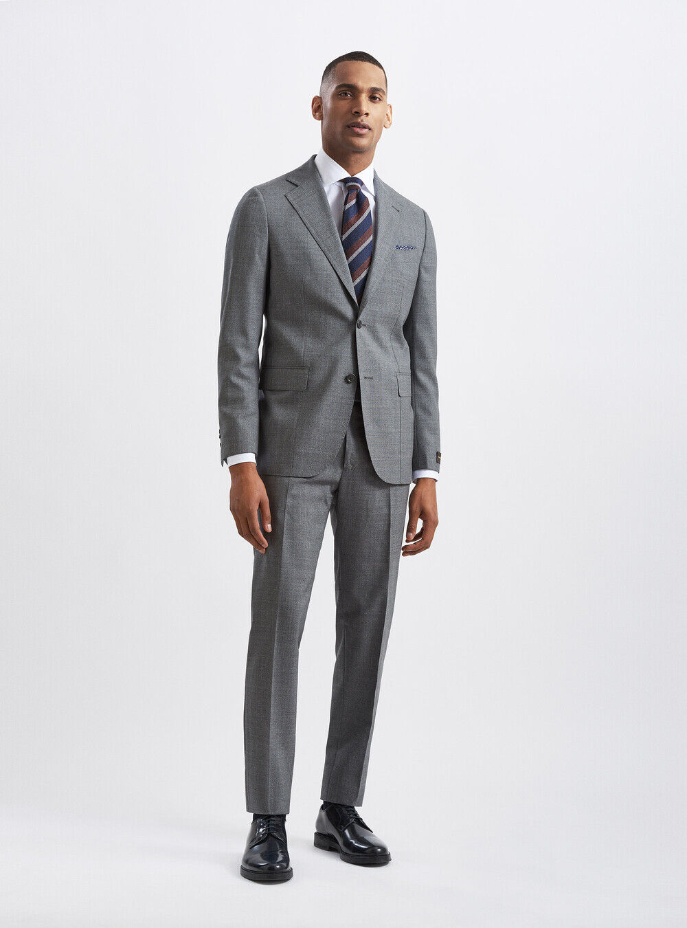 Giacca per abito in pura lana tessuto Vitale Barberis Canonico, GRIGIO CHIARO