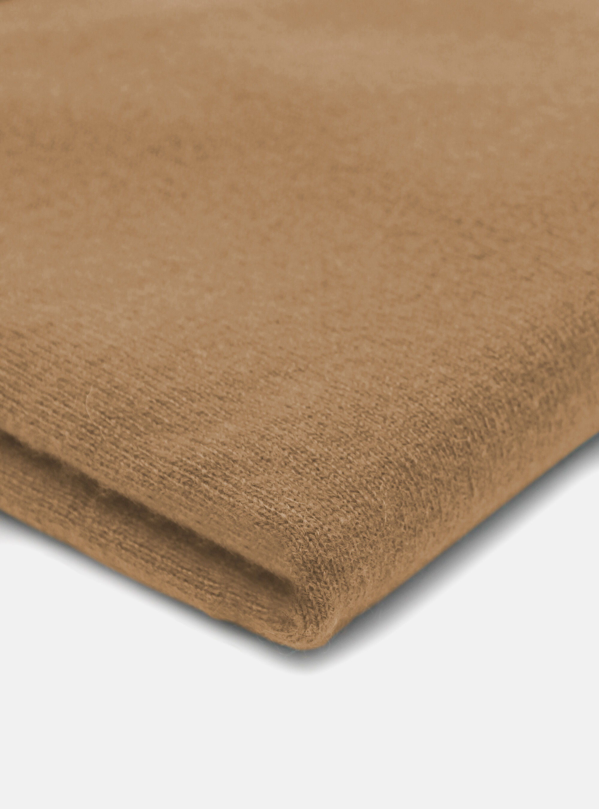 100% High neck sweater, SAND