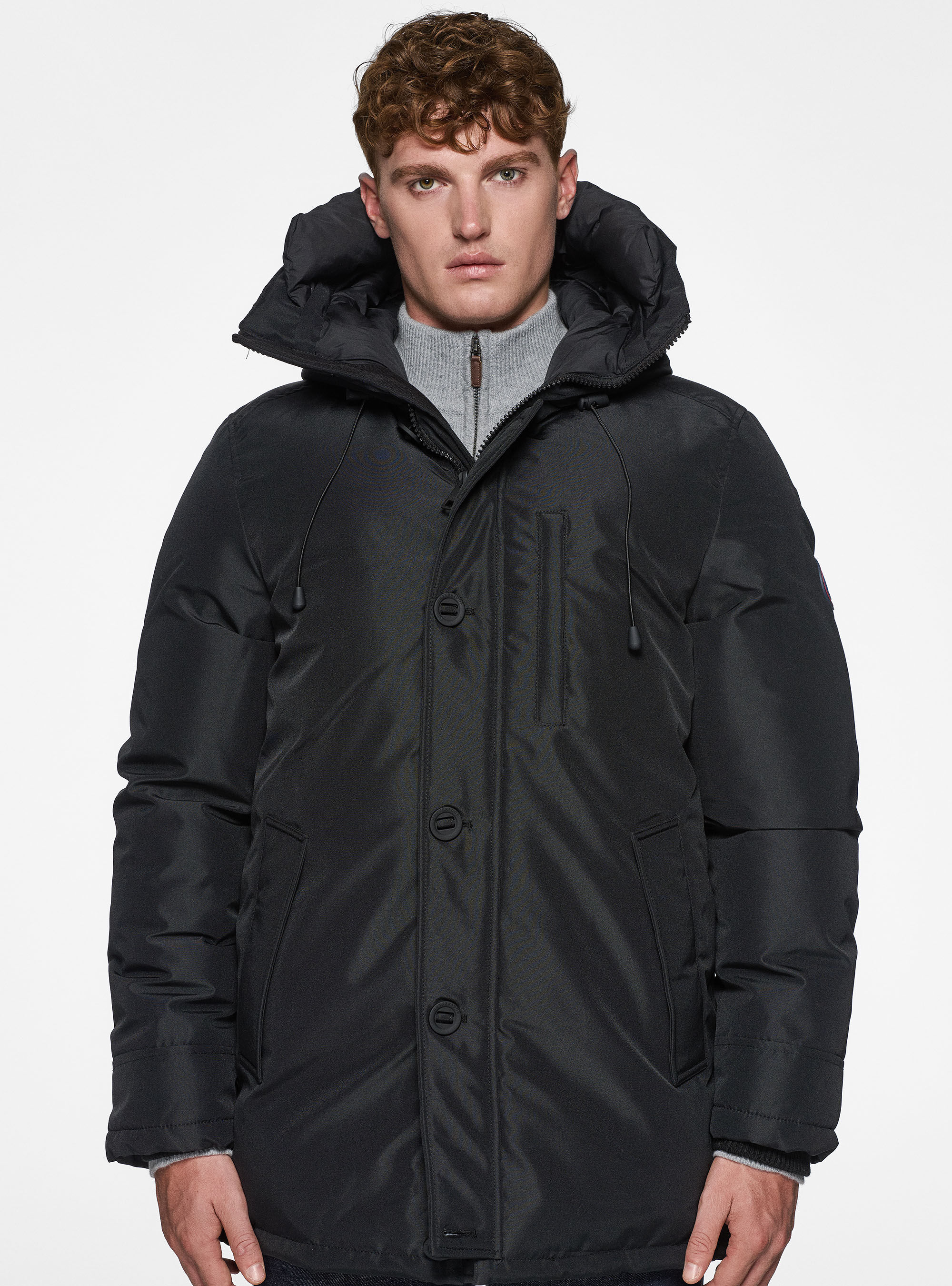 Technical padded jacket hotsell