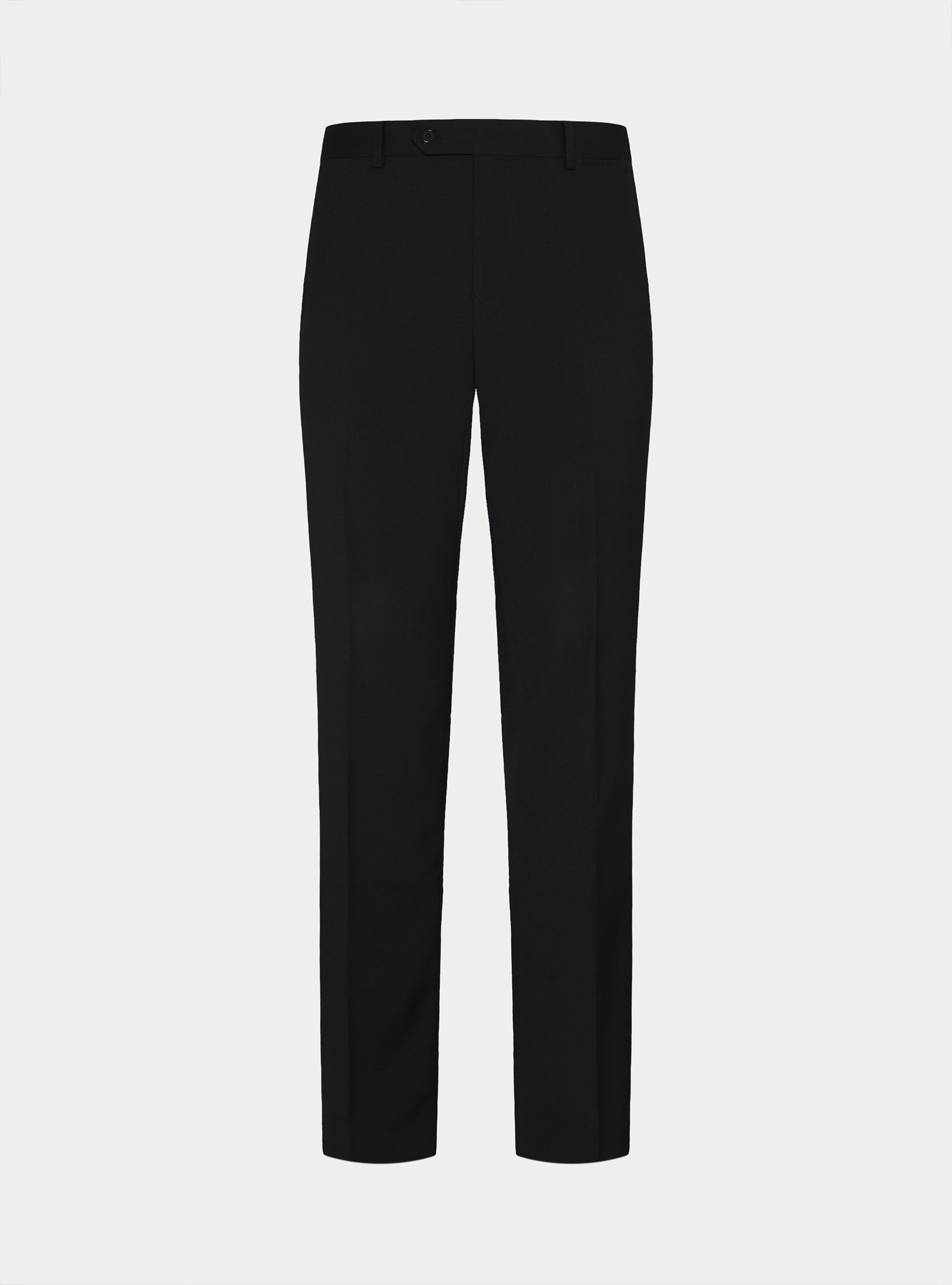 Slim fit classic suit trousers, BLACK