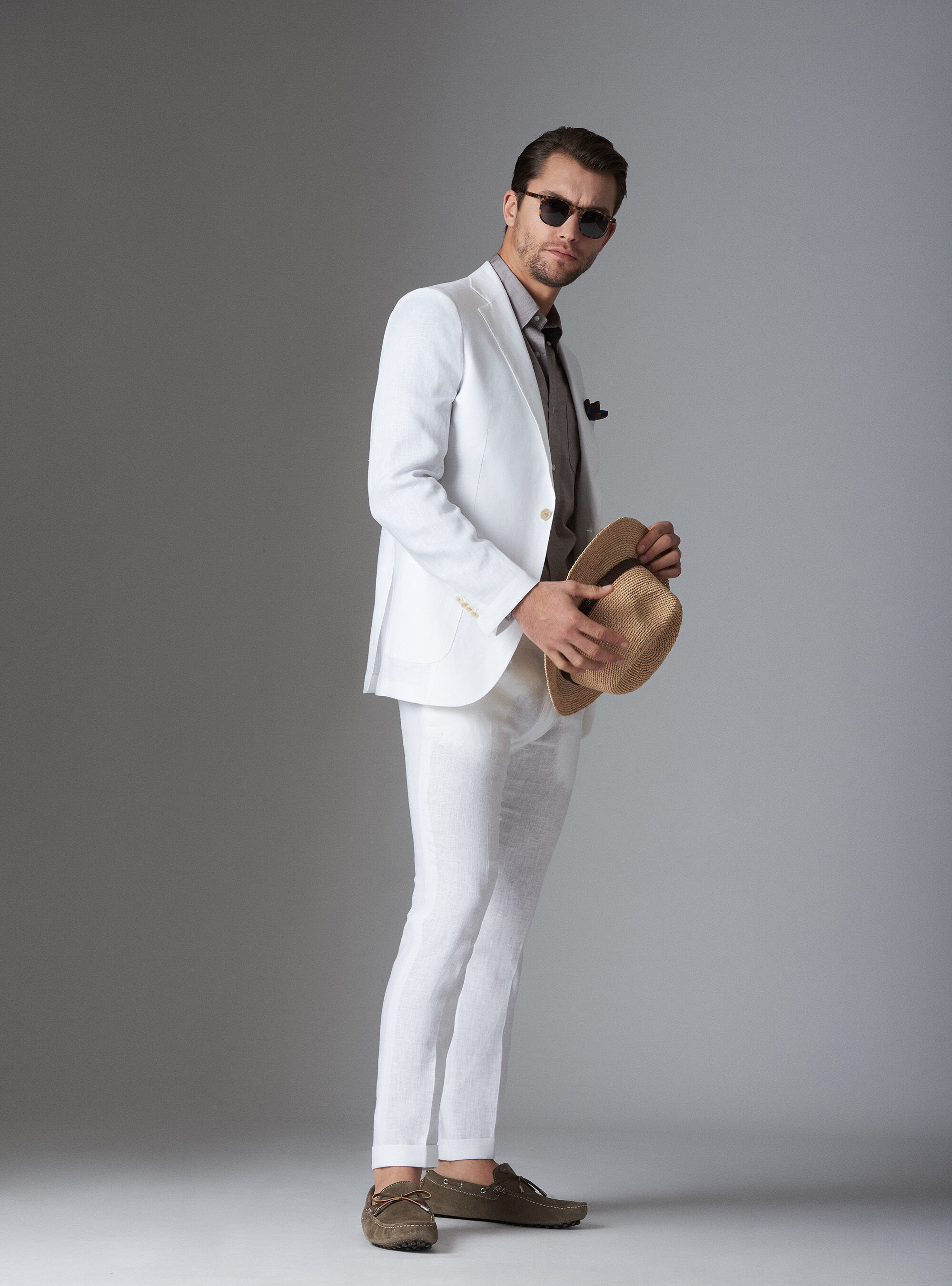 completo bianco uomo