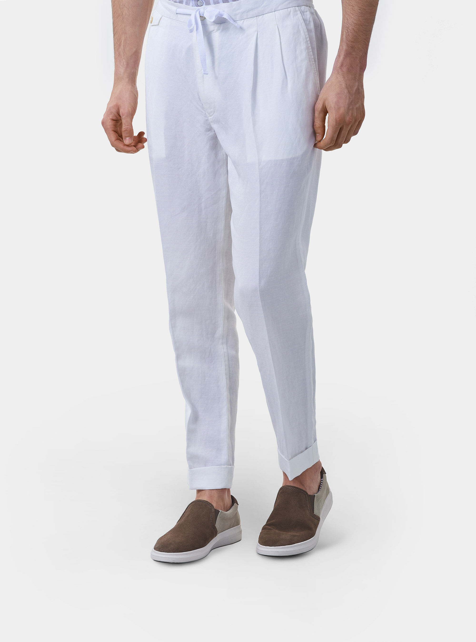 Pantaloni uomo estivi con elastico in vita outlet