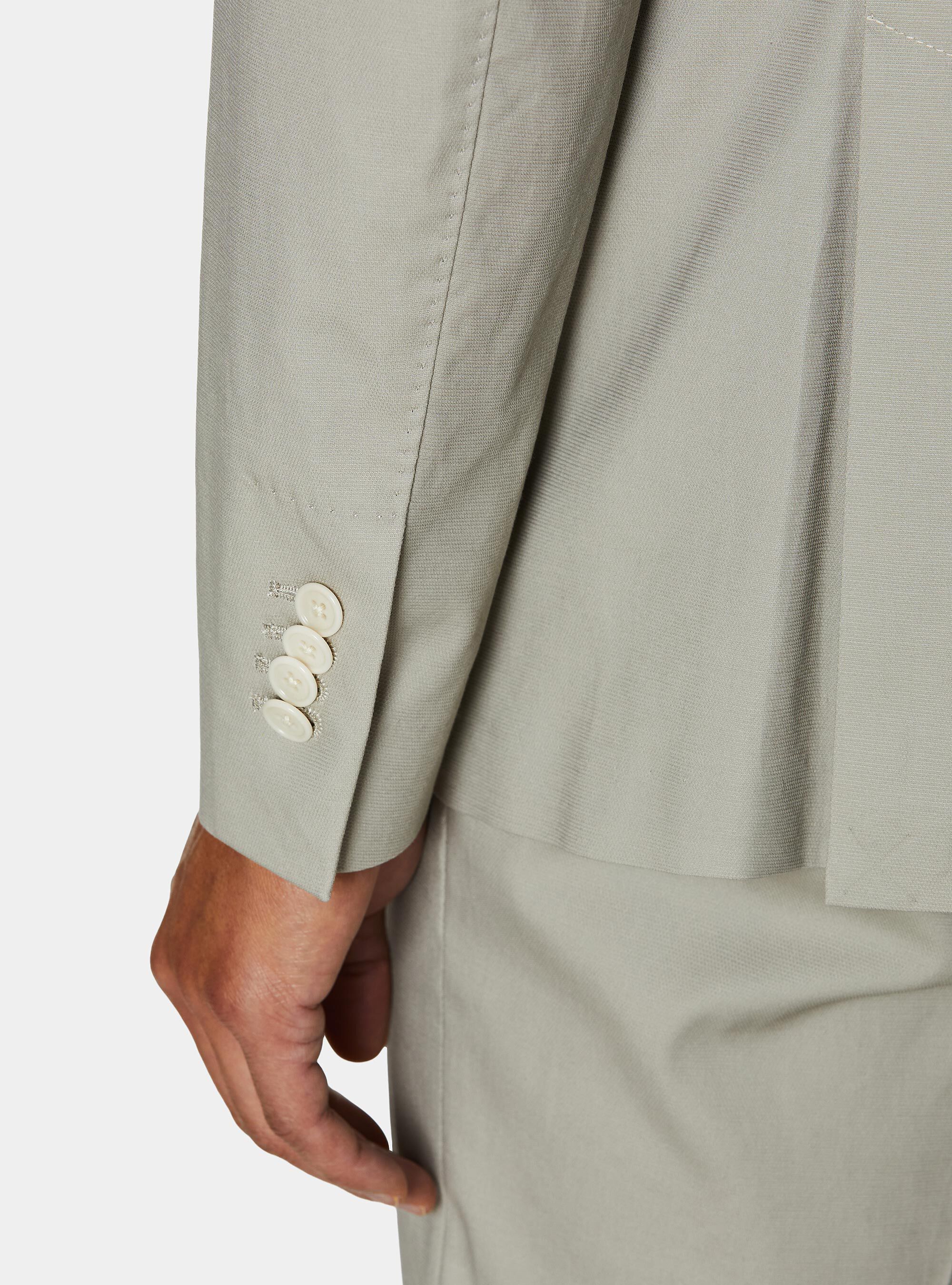 Giacca abito in cotone, ECRU