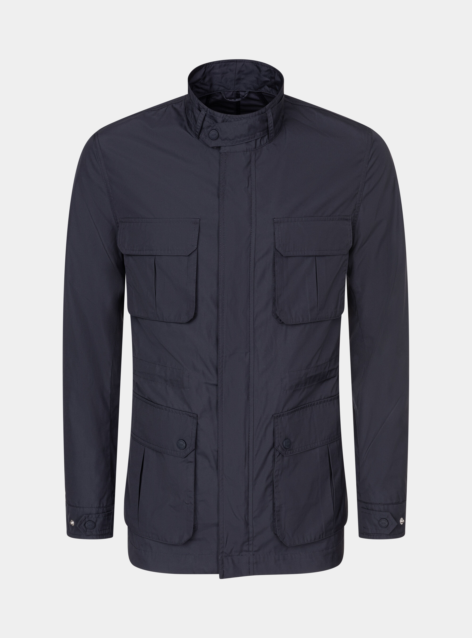 Field jacket in technical fabric, NAVY BLUE