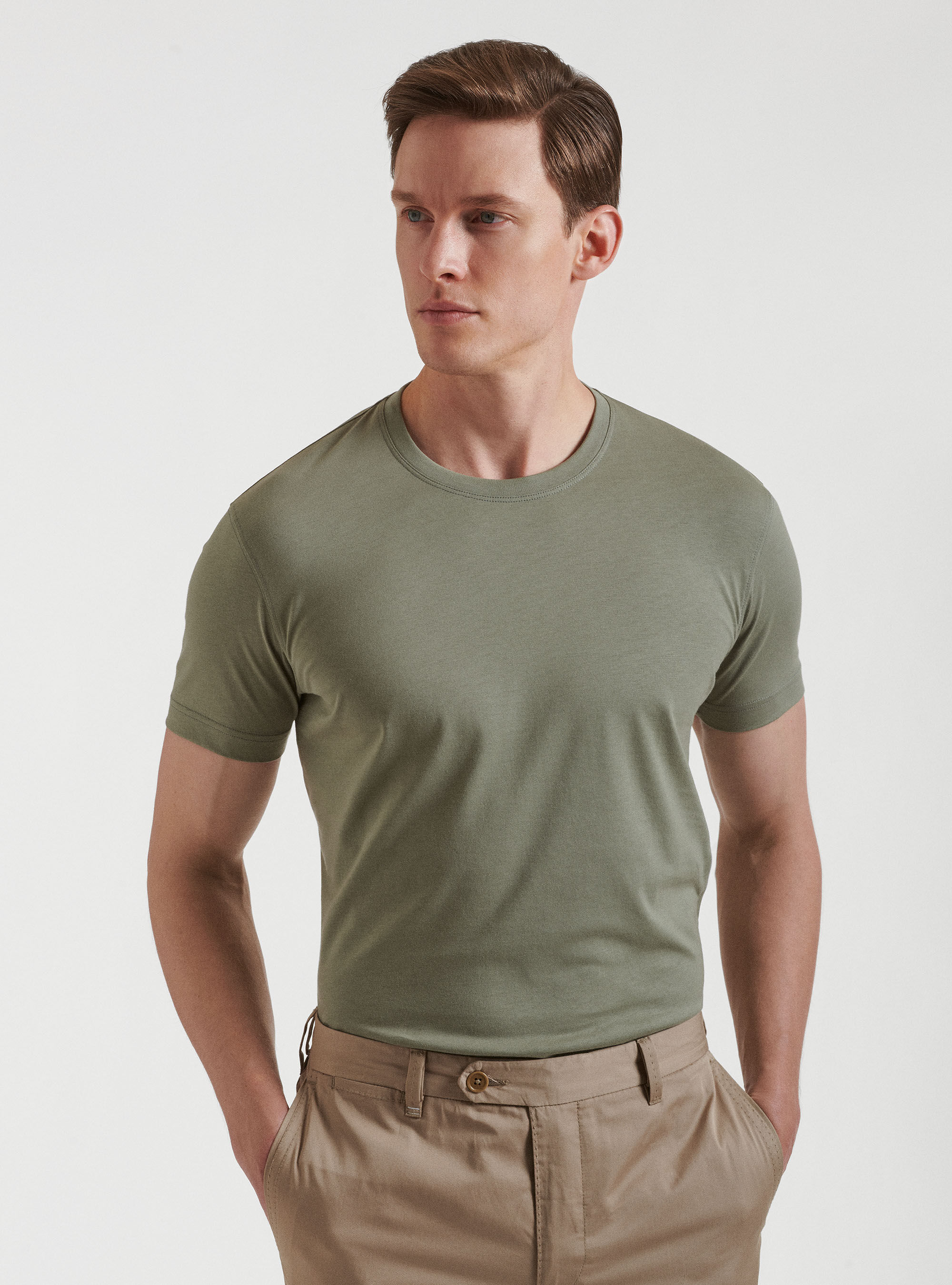Supima cotton crew hotsell neck