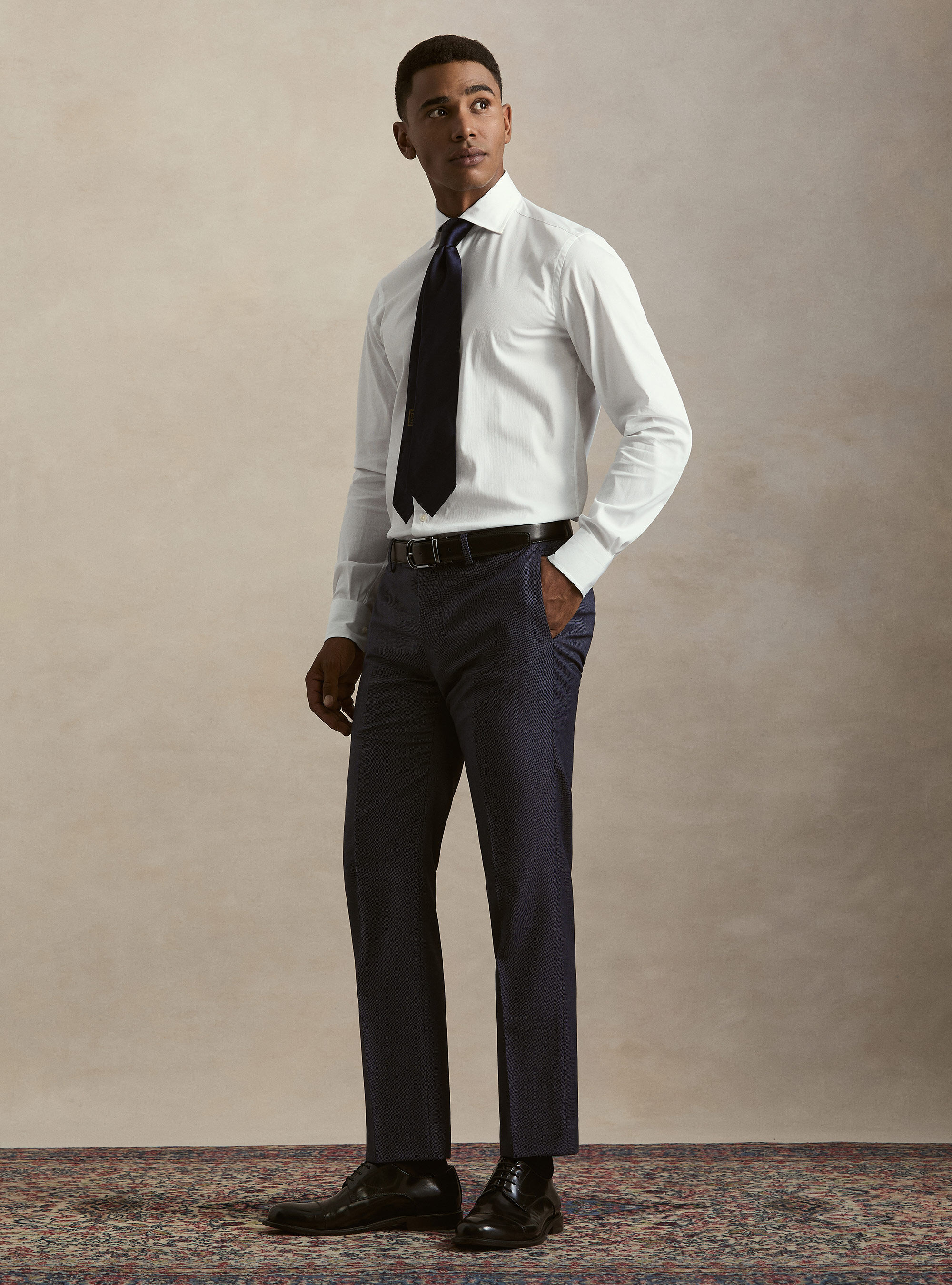 Stretch piqu&eacute; shirt