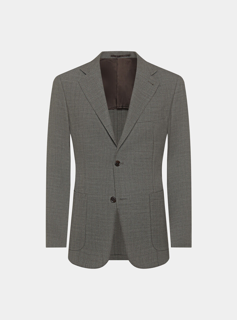 Veste en pure laine microtextur&eacute;e, BOUE