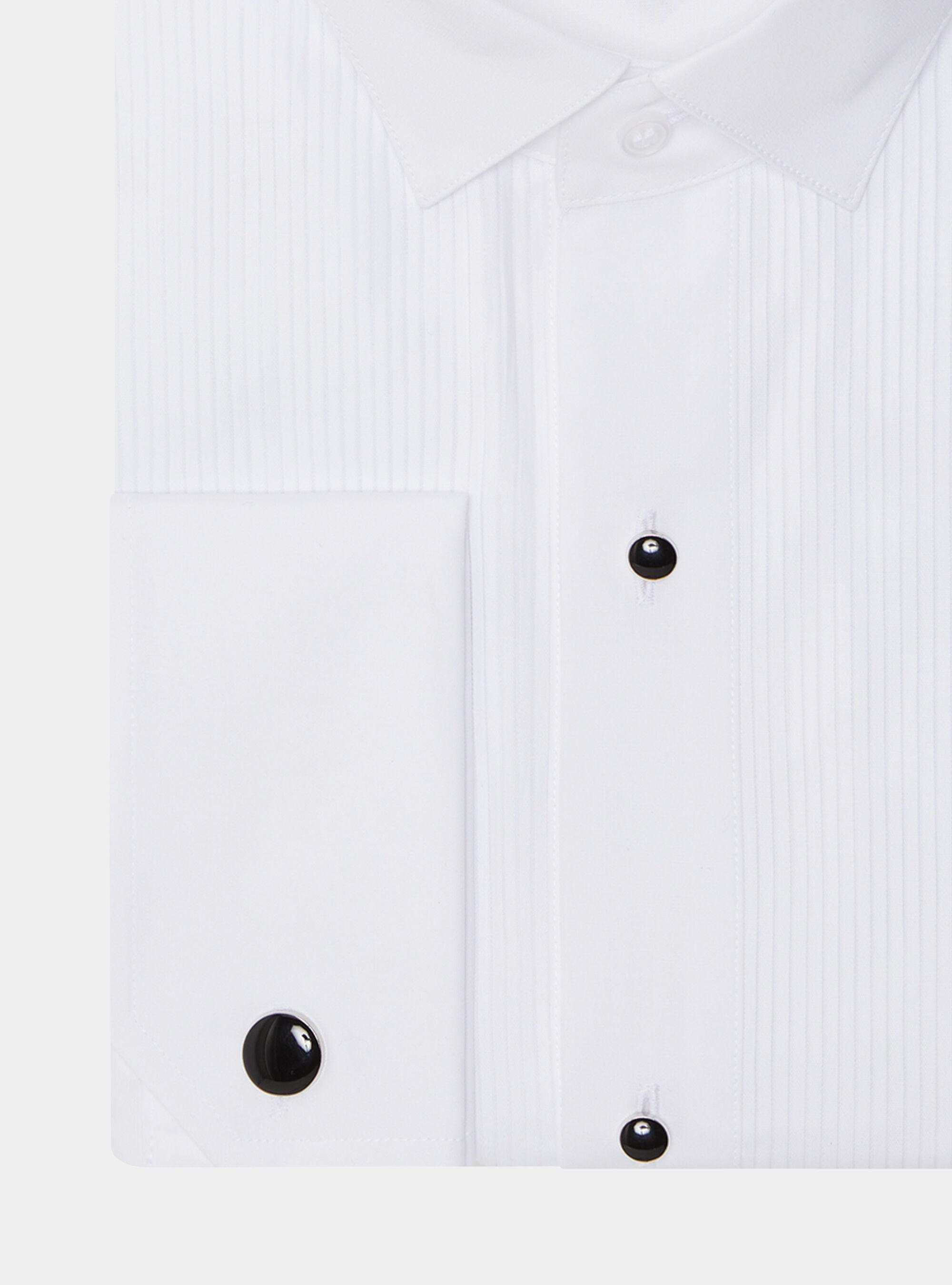 Camisa smoking diplomatica de popelin elastico