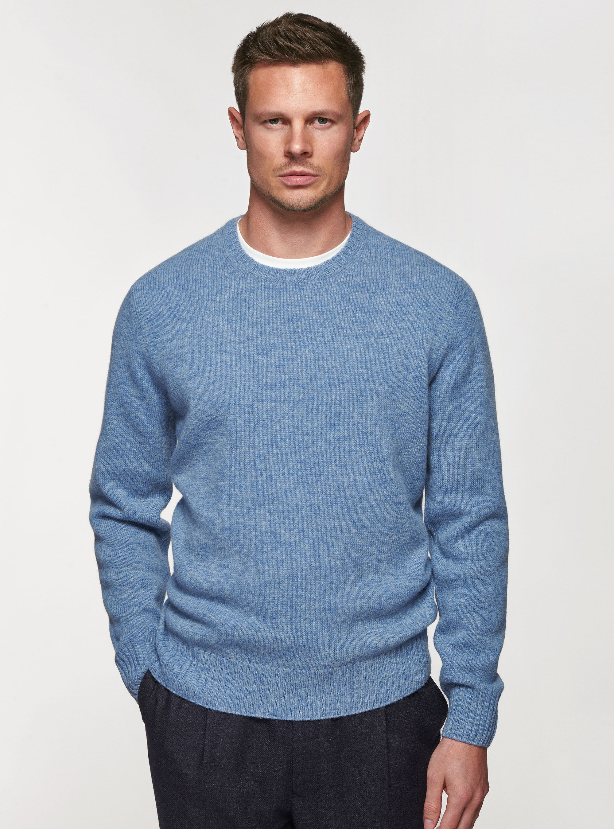 Men's shetland best sale wool sweaters