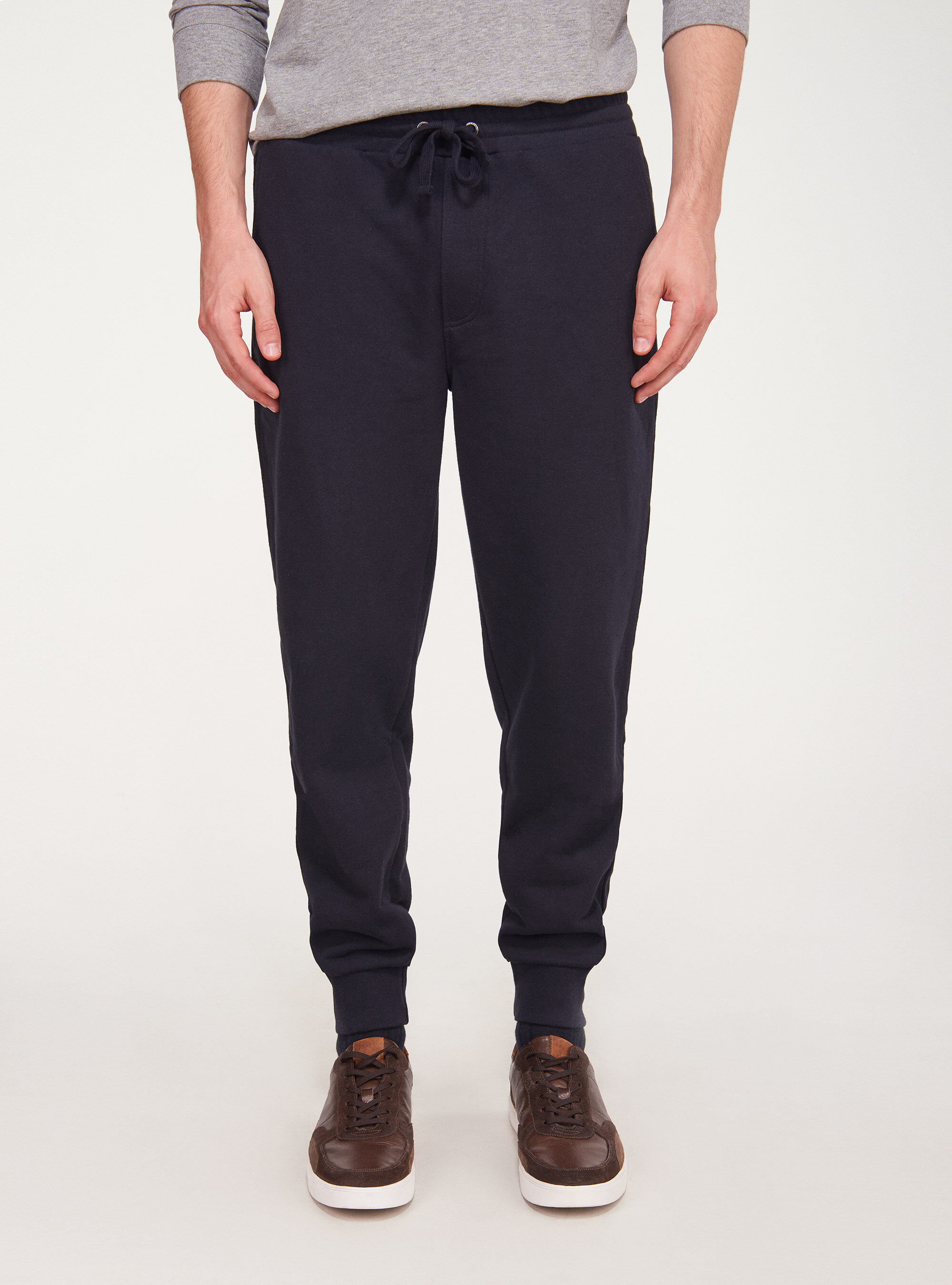 Basic sweat trousers, NAVY BLUE