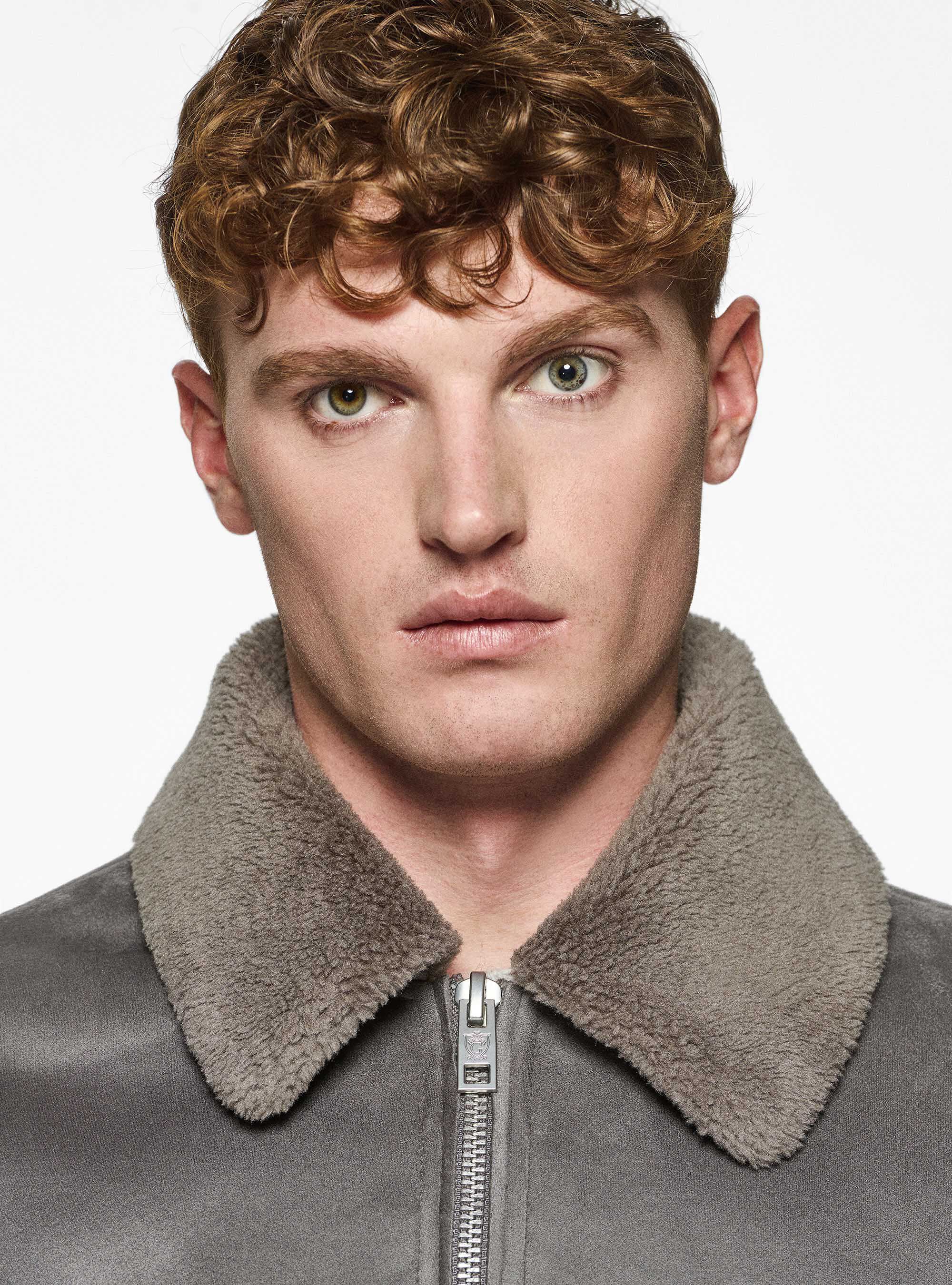 Suede effect sheepskin | Gutteridge | Men's Jackets and