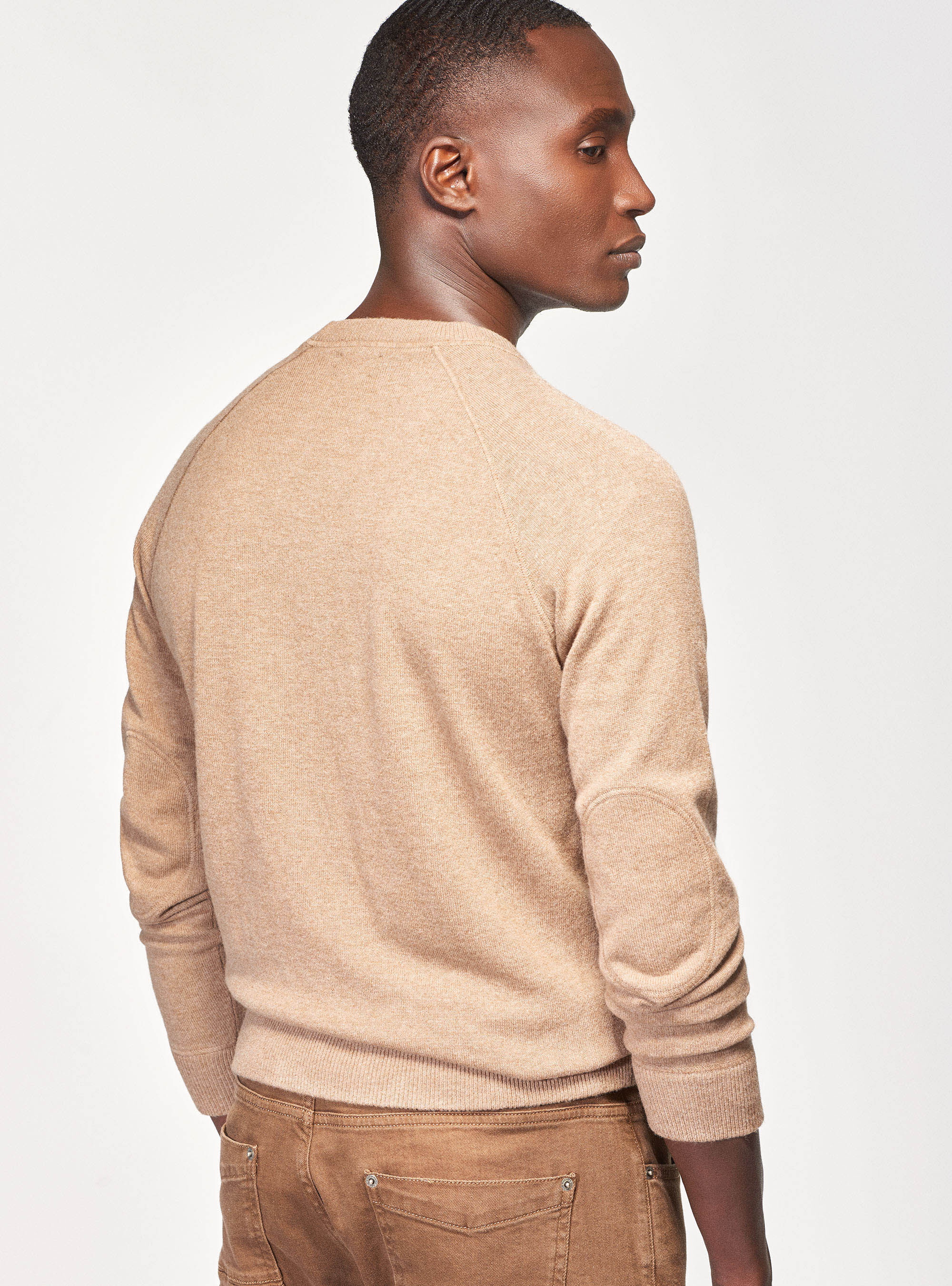 Cashmere wool sweater best sale mens