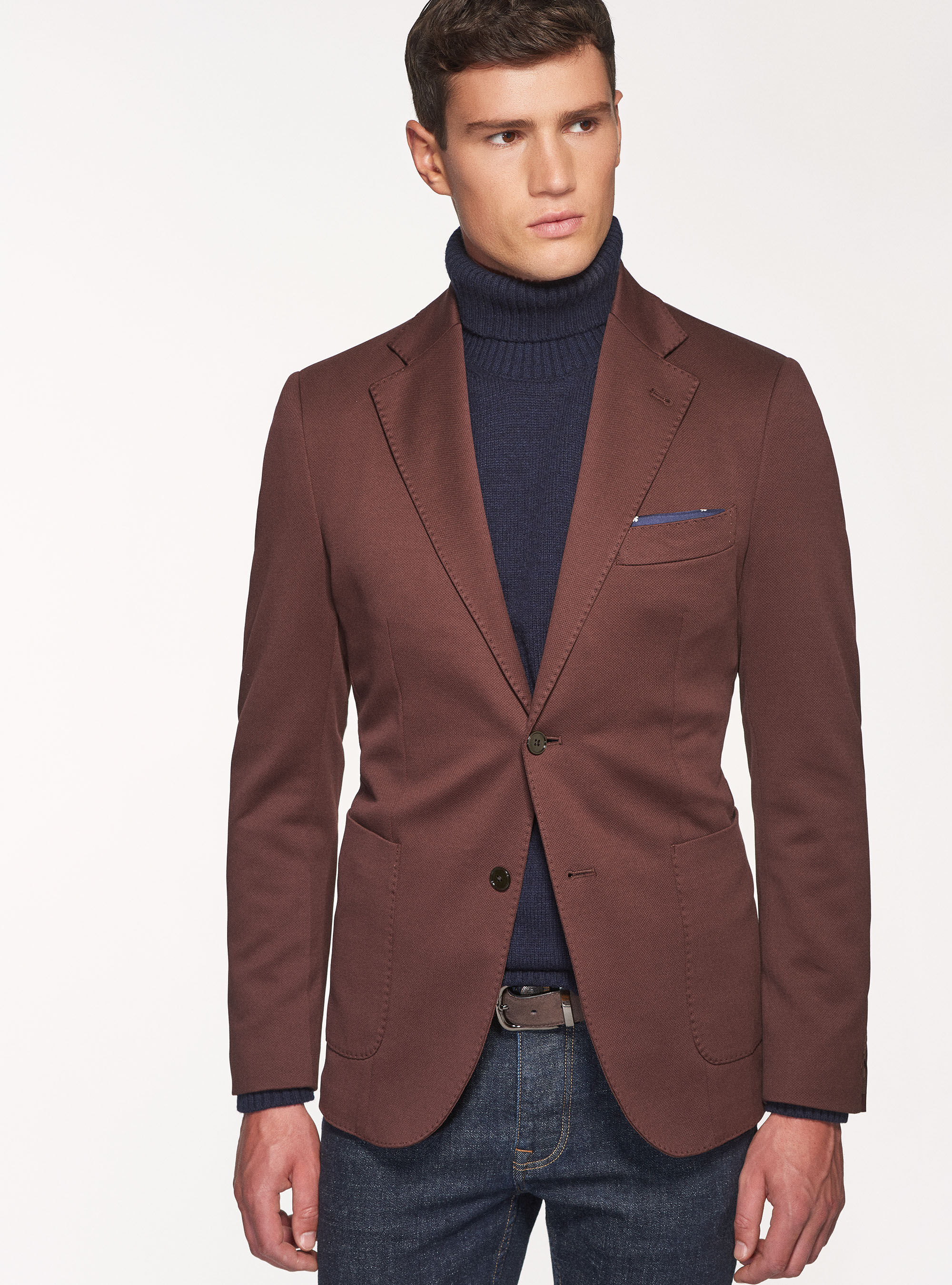 Stretch blazer mens sale