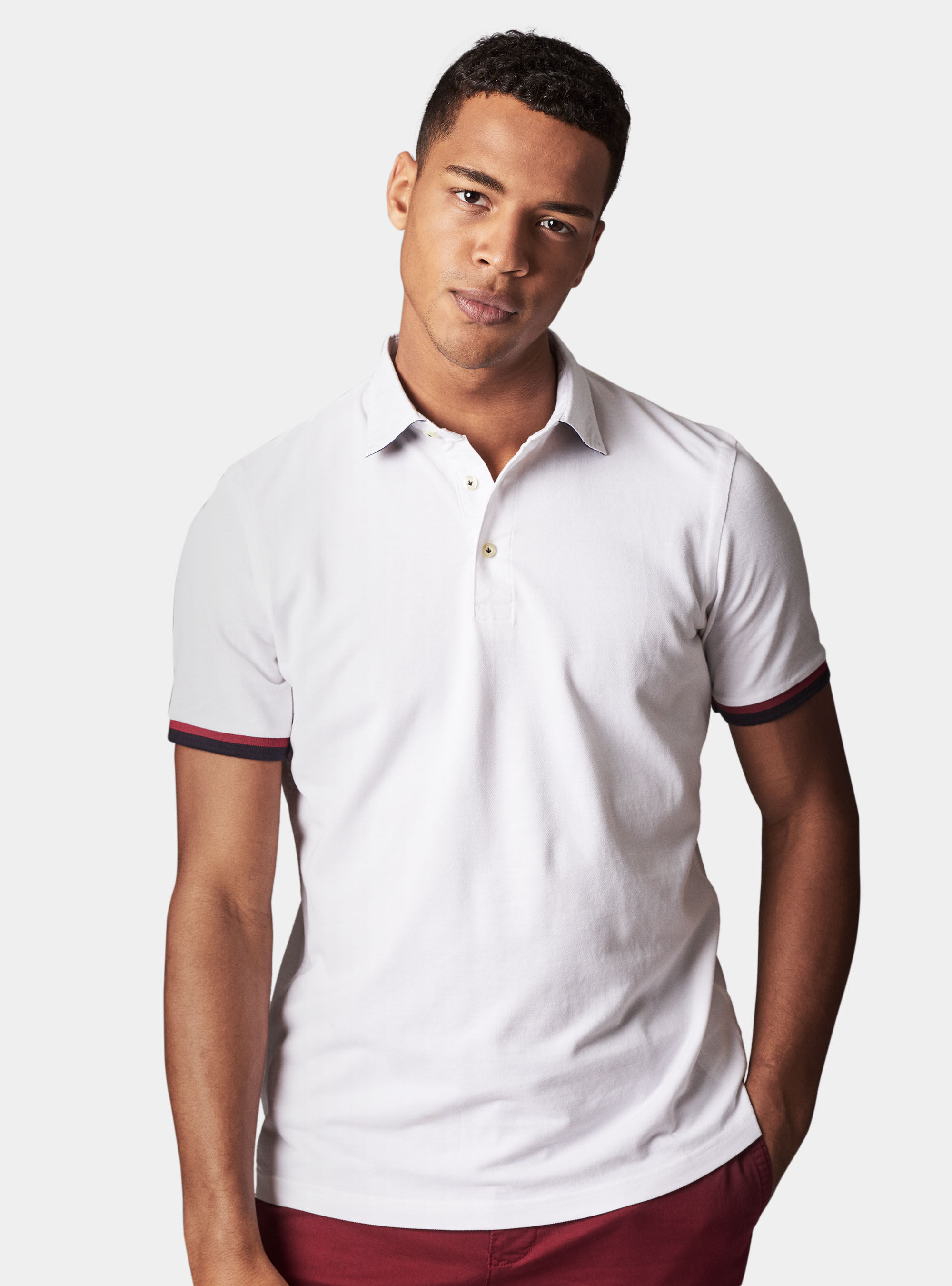 polos de algodon con cuello