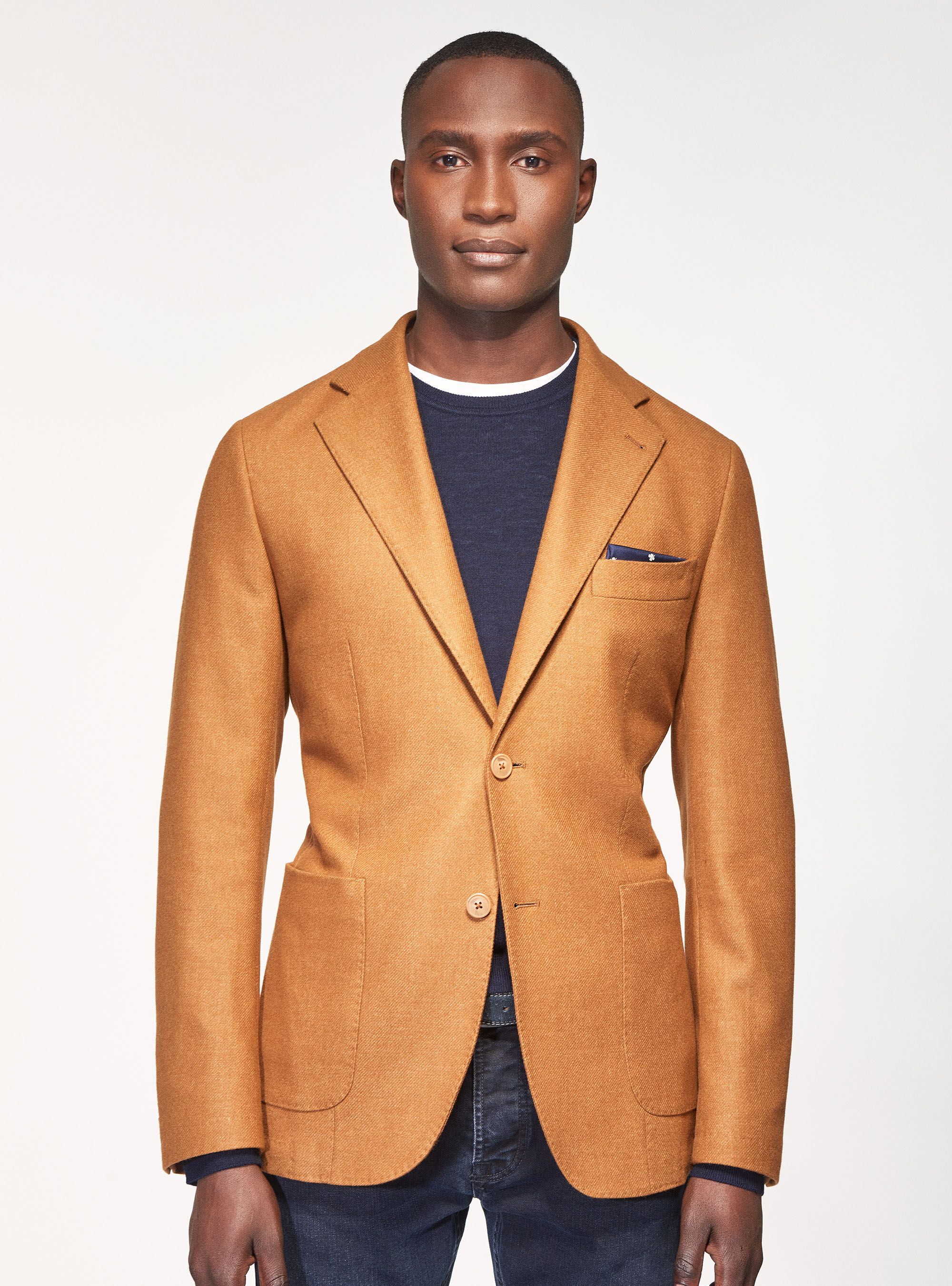 Regent blazer in wool flannel best sale