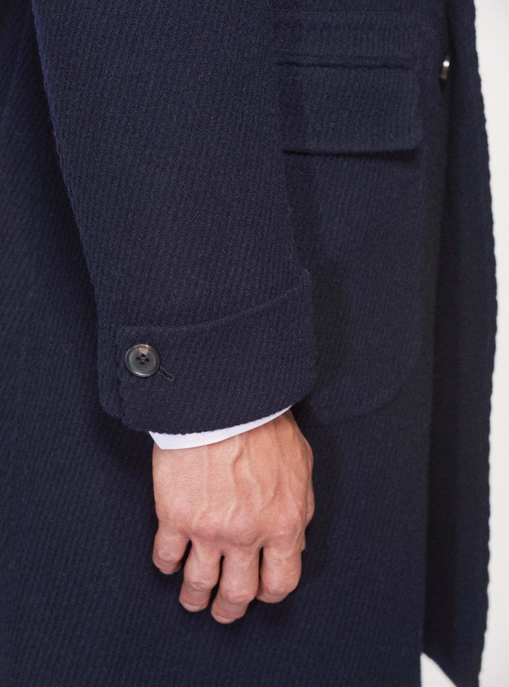 Cappotto uomo clearance cotton silk