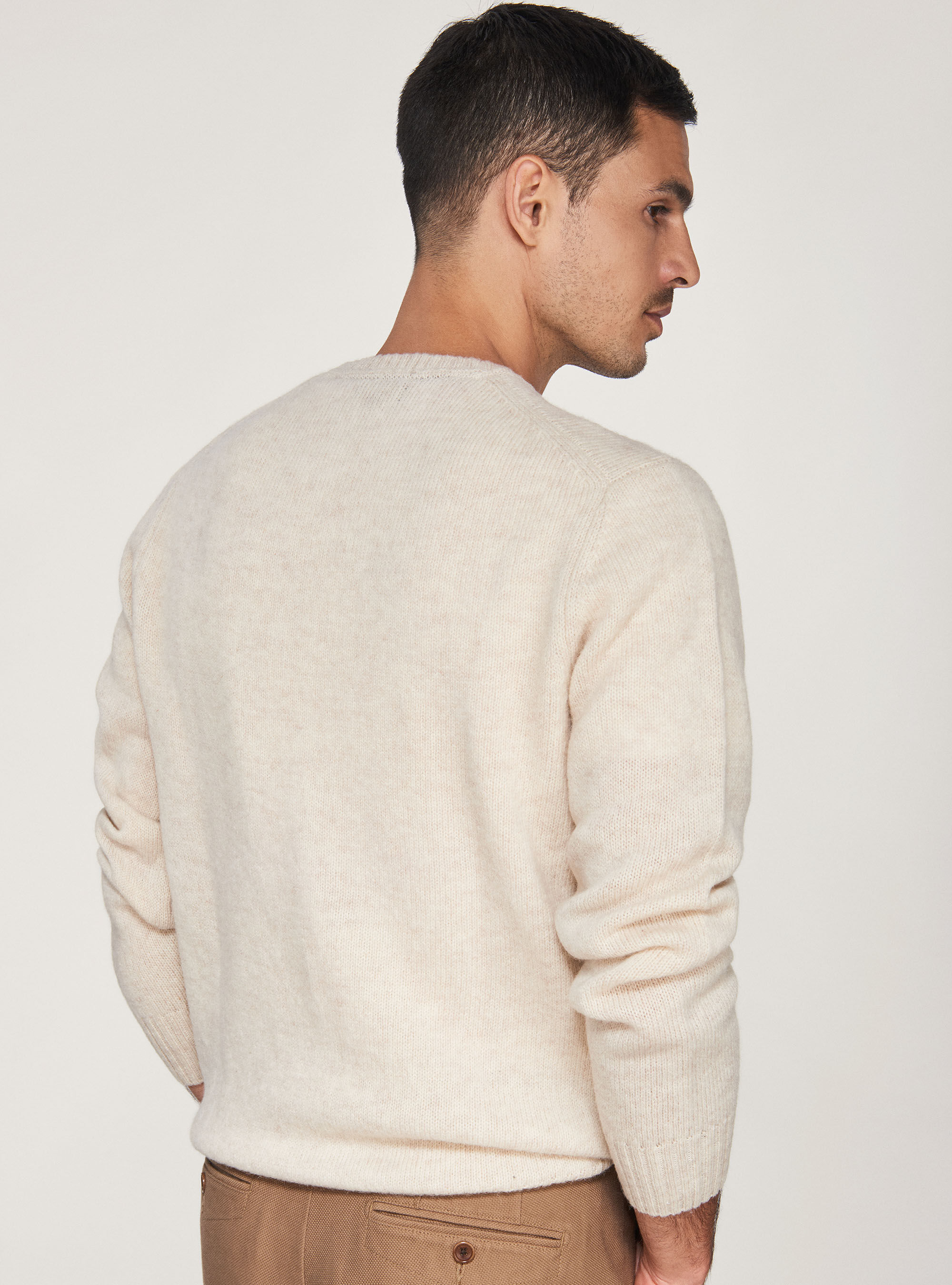 100 shetland wool sweater cheap