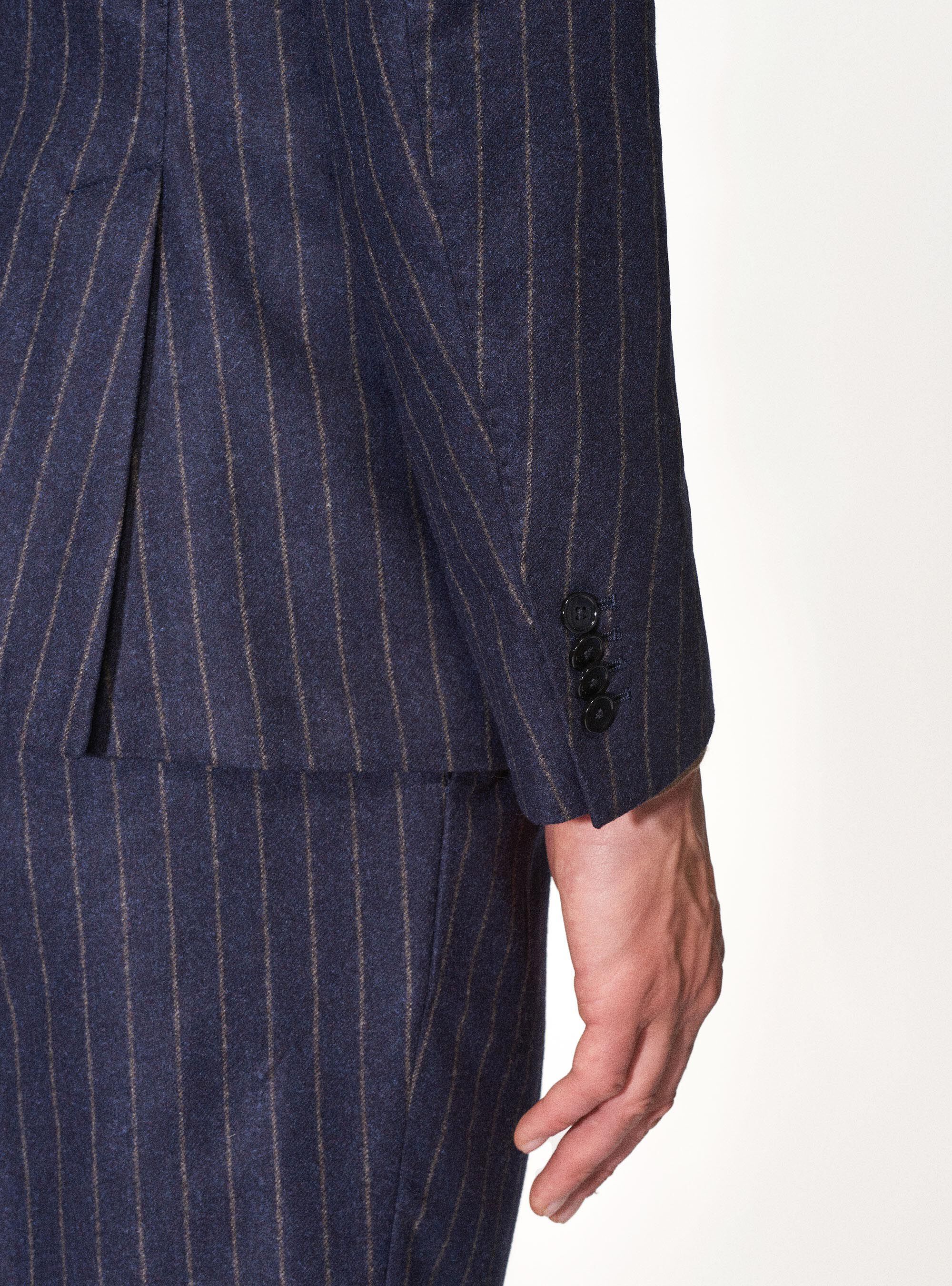 Pure wool pinstripe suit blazer Vitale Barberis Canonico