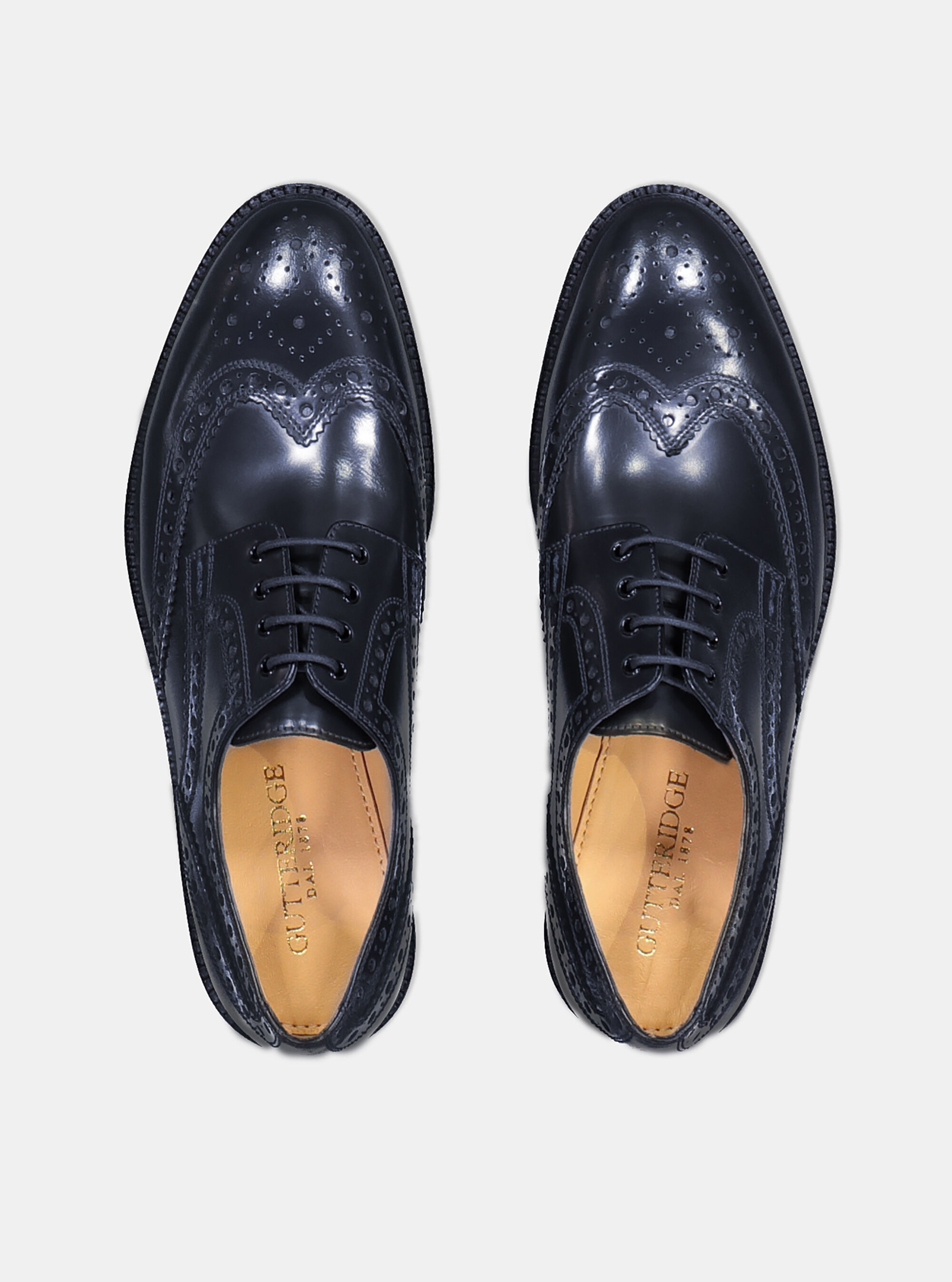 Derby in pelle, BLU NAVY