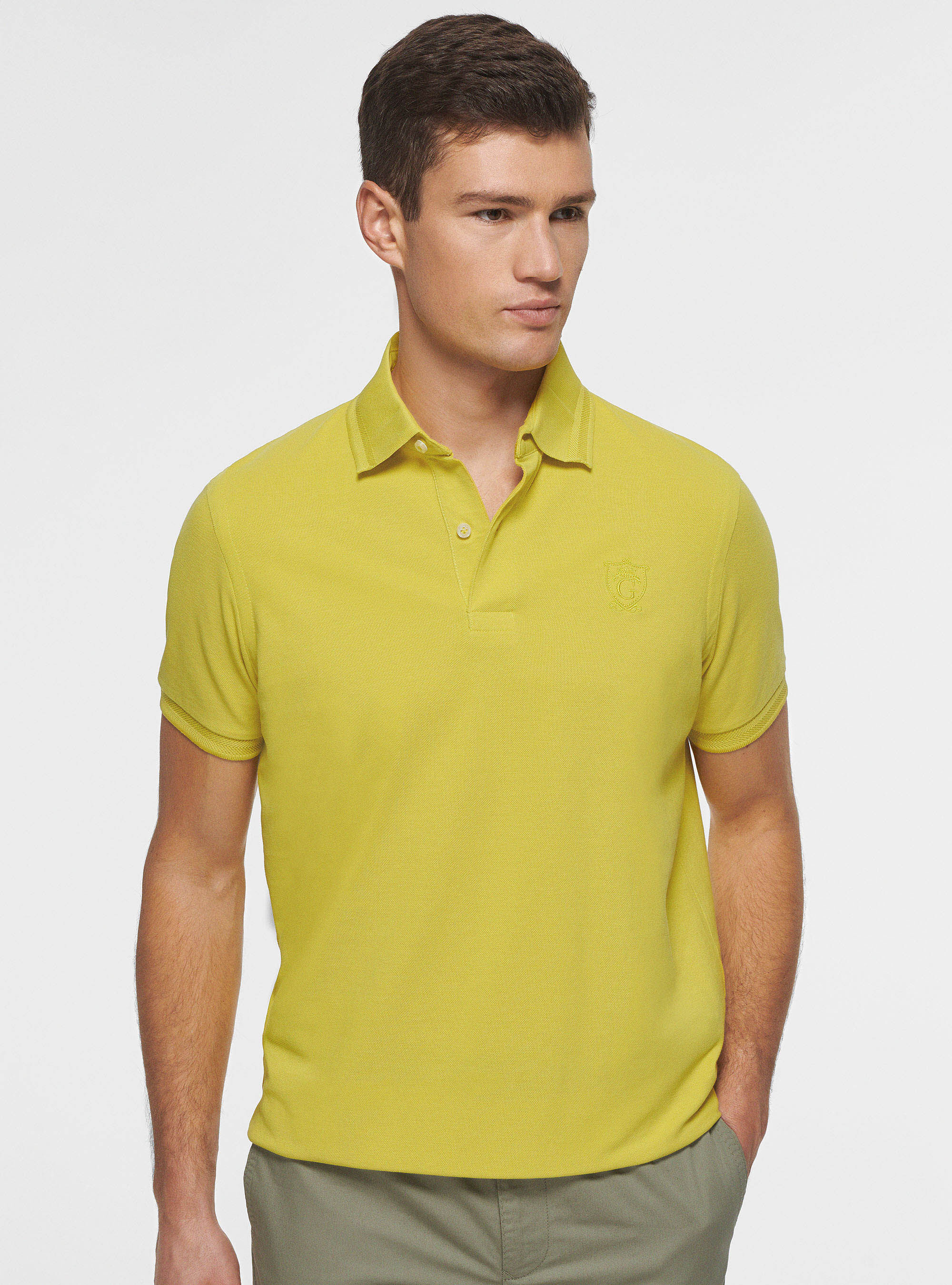 Classic pique polo shirt hot sale