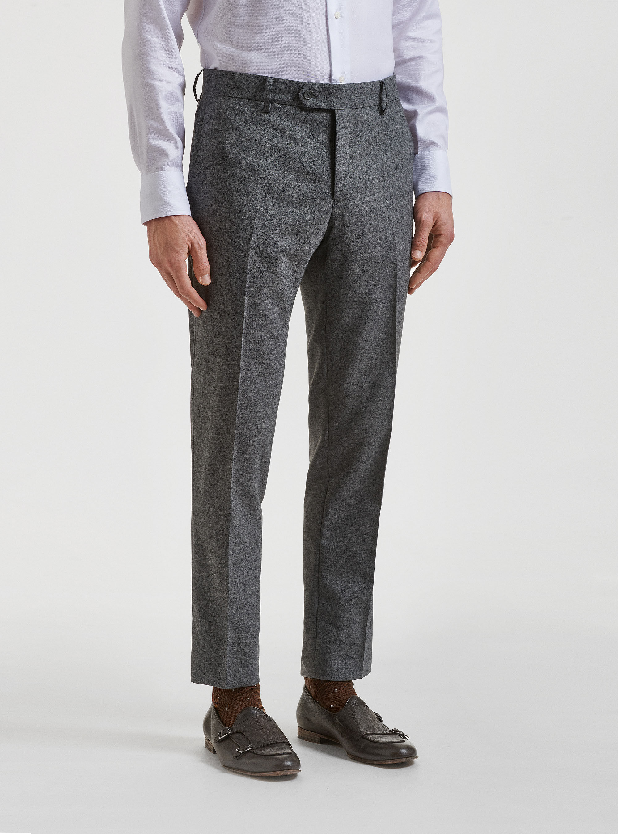 (税込) trousers suit wool Pure Vitale Canonico Barberis パンツ