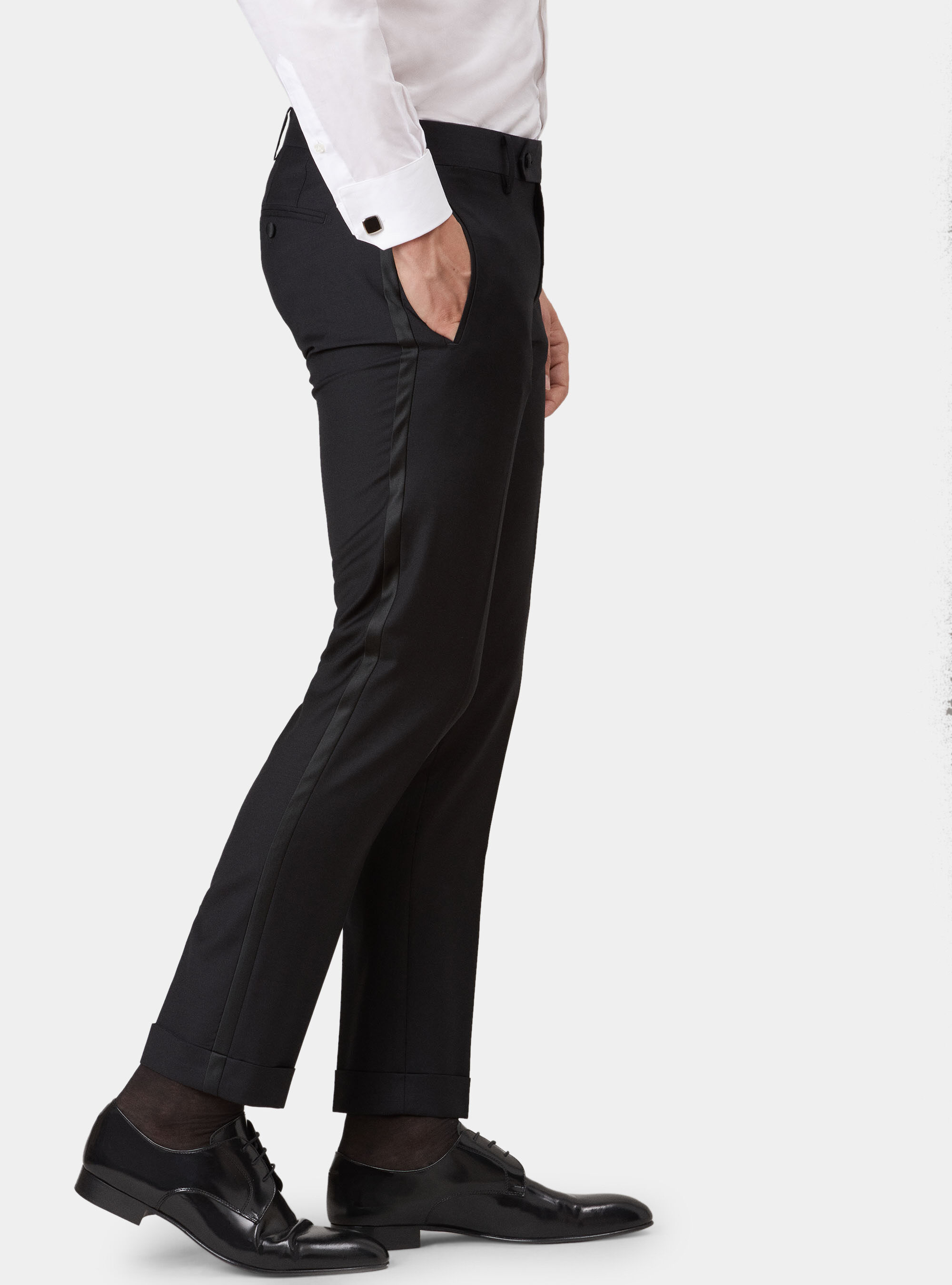 Mens black tuxedo pants Outlet
