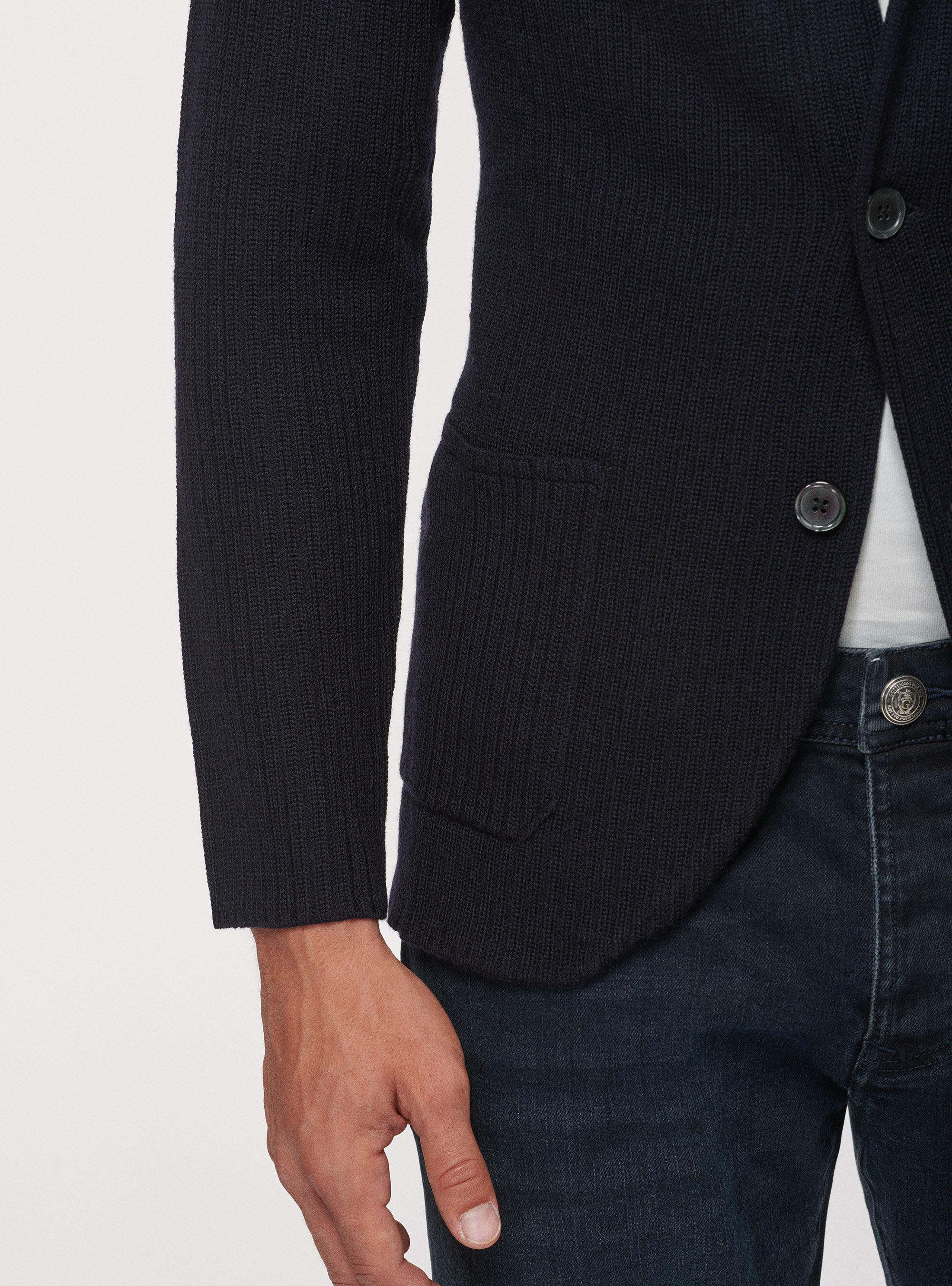 Merino wool outlet blazer