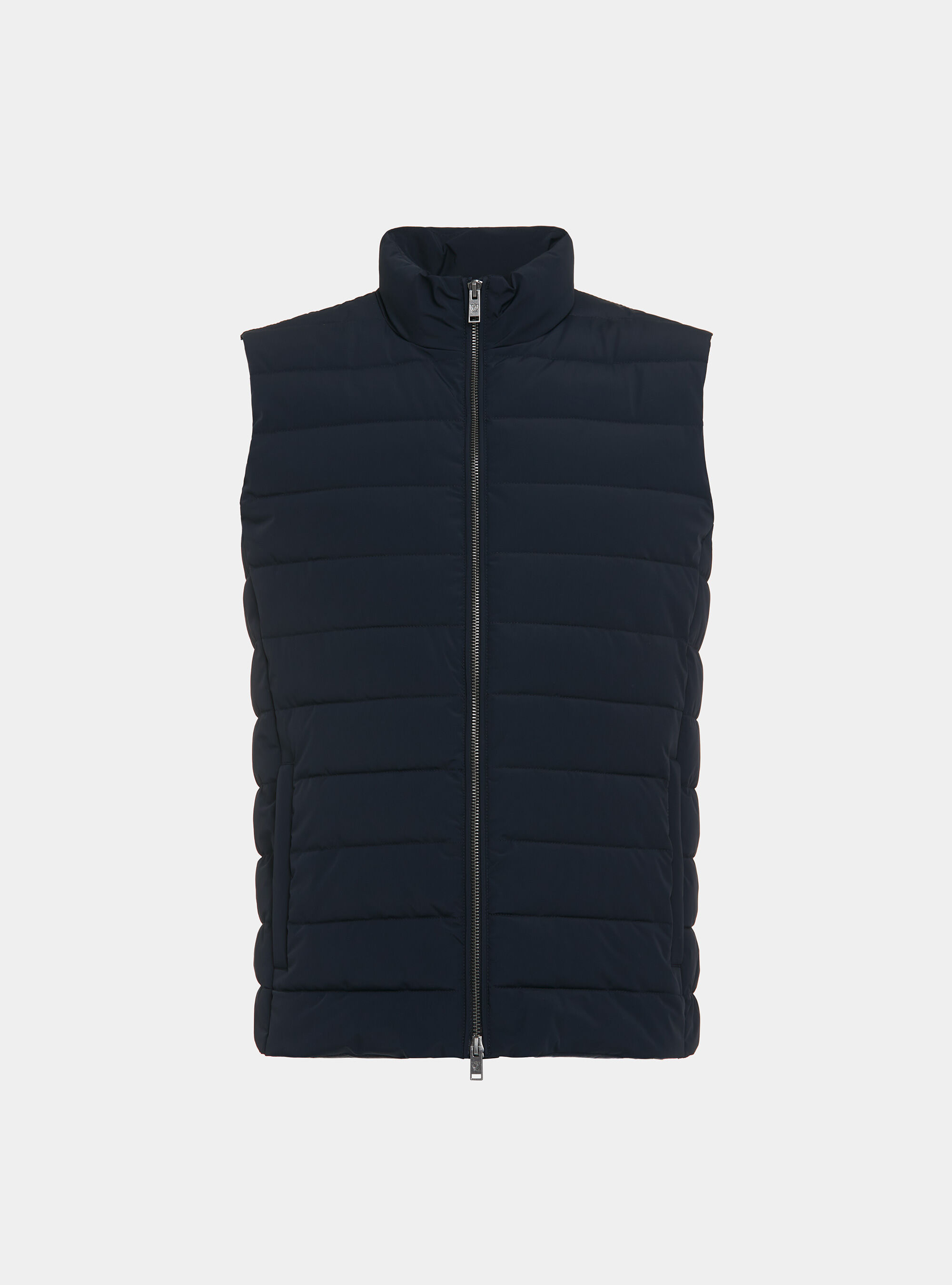 Sleeveless with recycled padding, NAVY BLUE