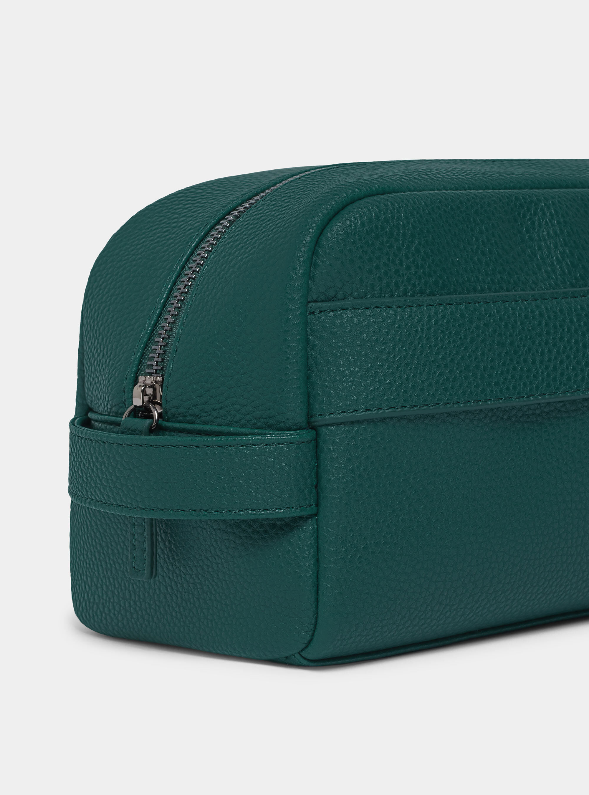 Necessaire con cerniera, GREEN
