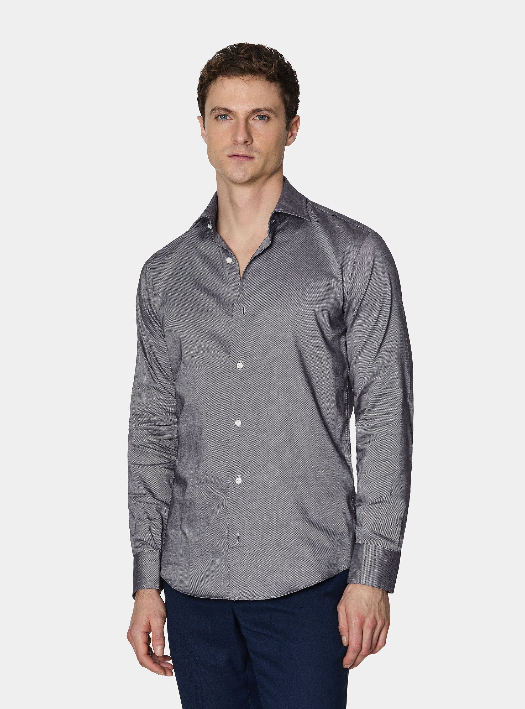 Camicia in cotone oxford