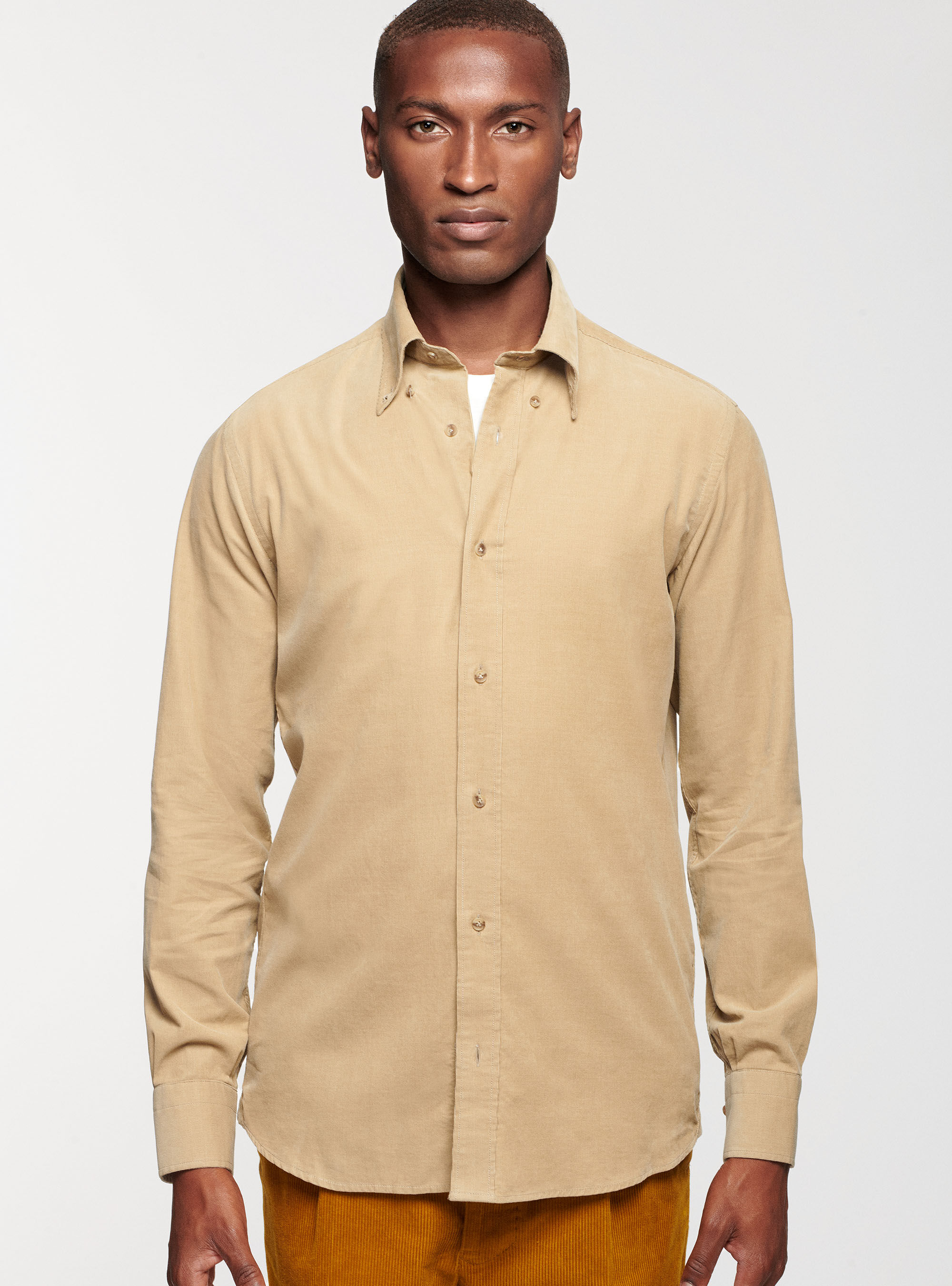 Camicia in velluto a costine Gutteridge Uomo