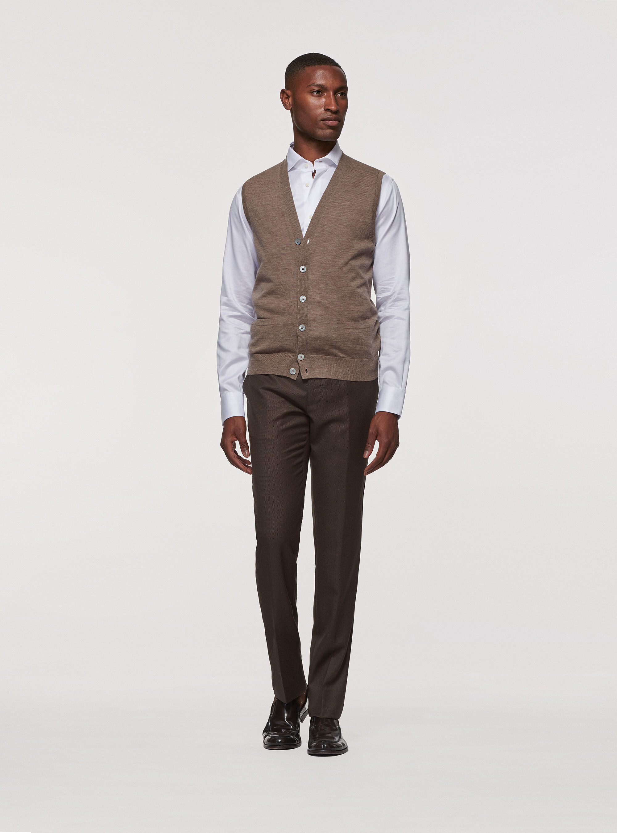 Merino waistcoat mens outlet