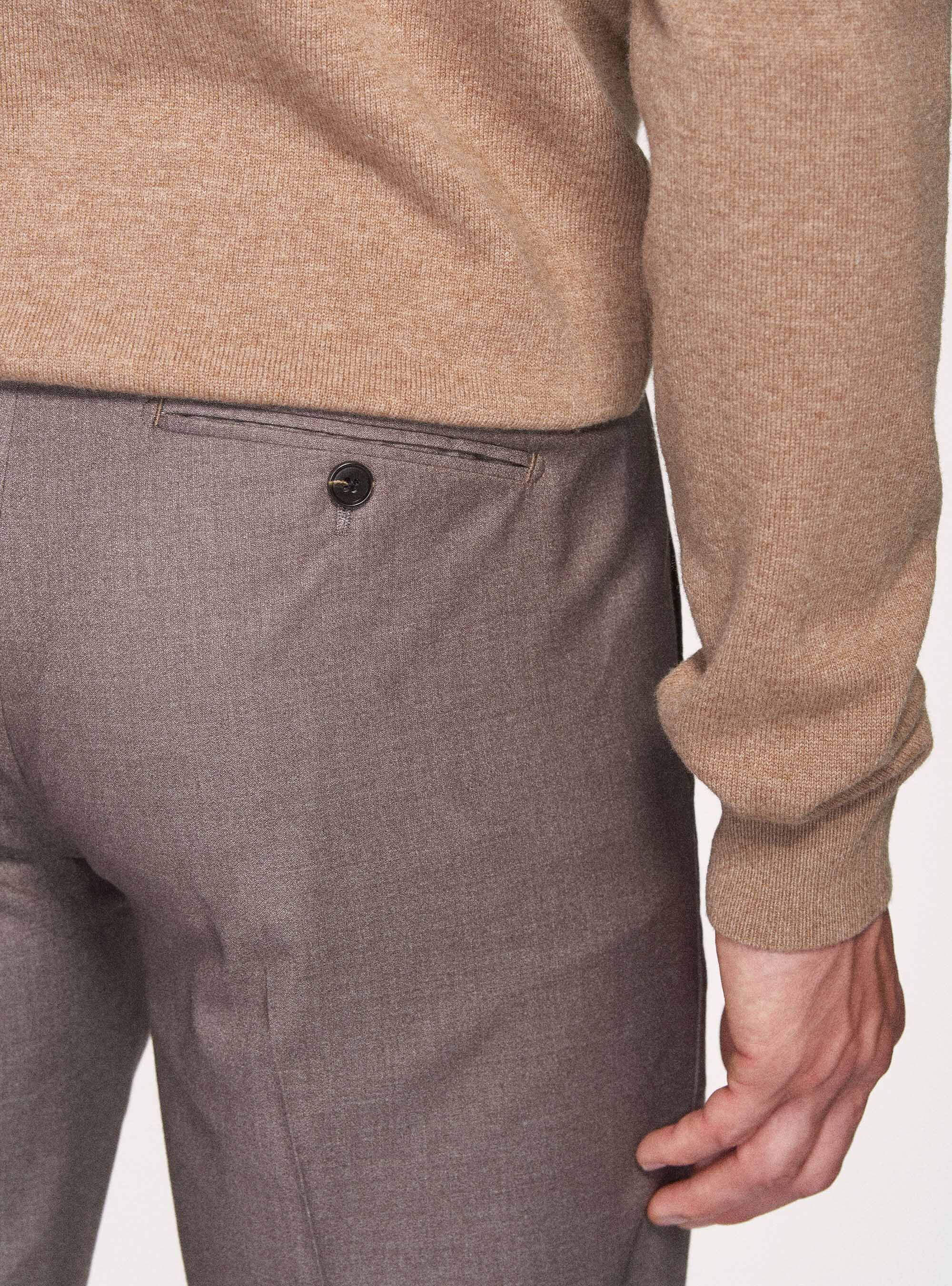 Pantalones de traje slim fit, BARRO