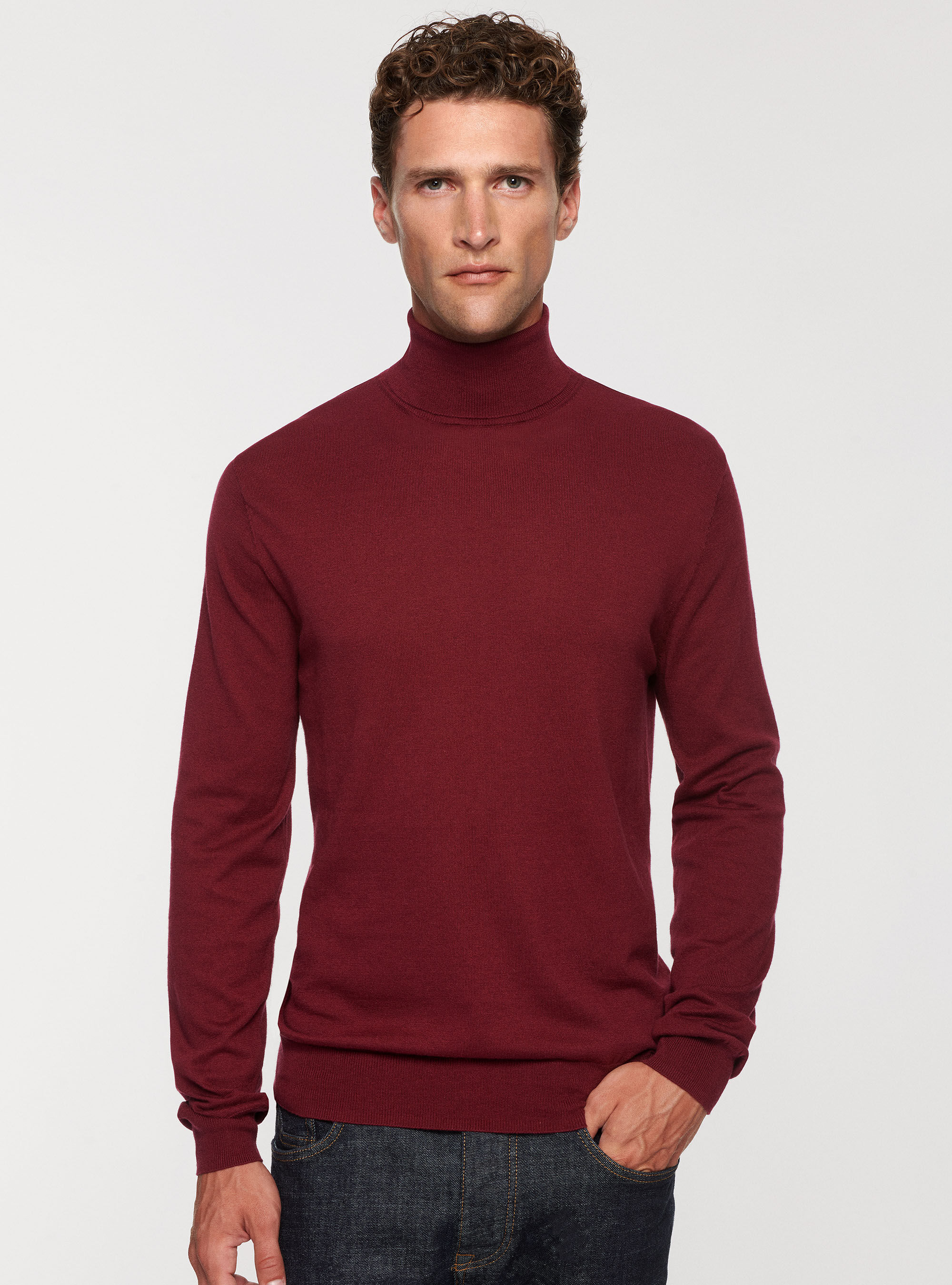 Cotton turtleneck tunic shop
