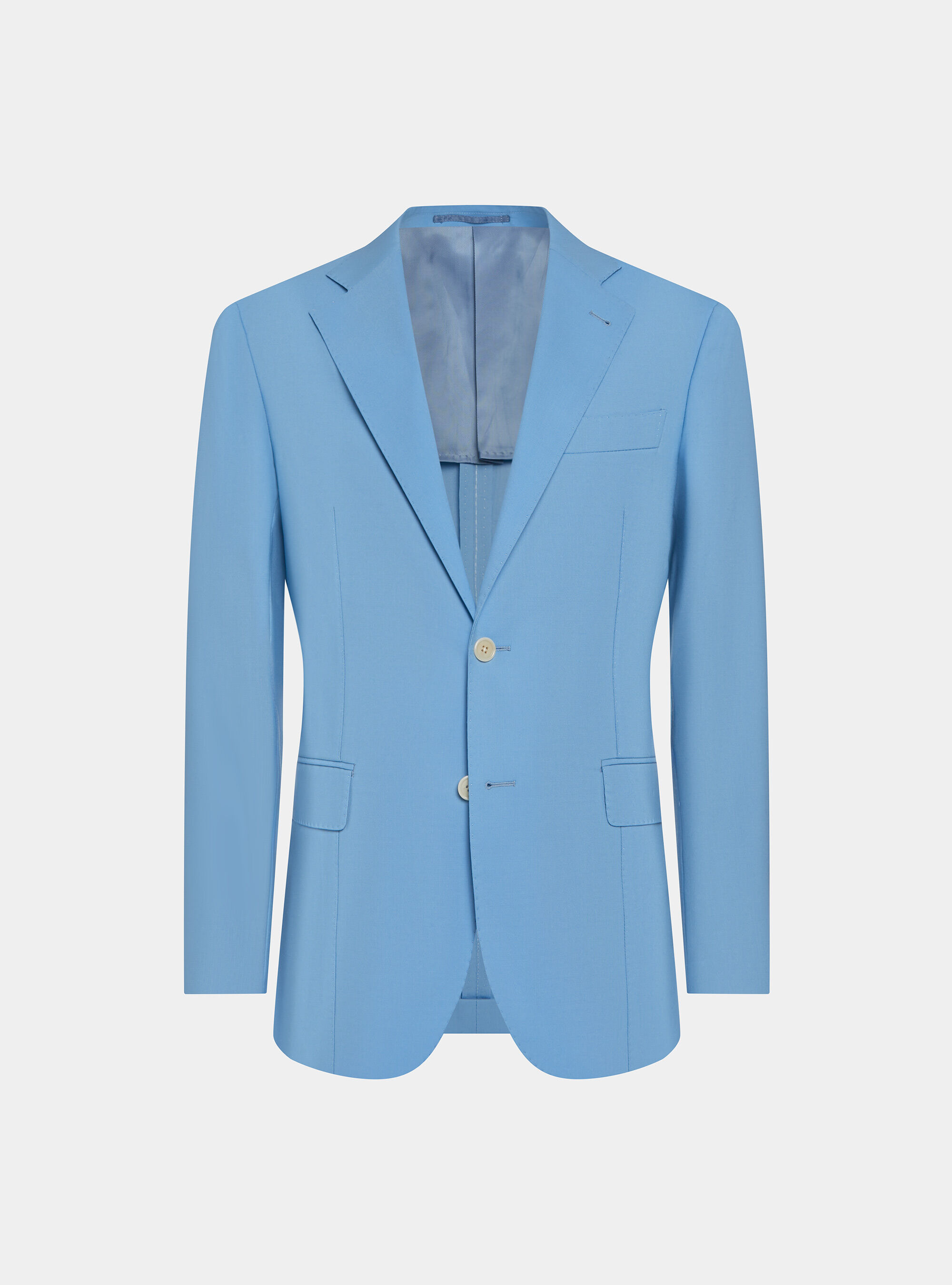 Giacca in pura lana Vitale Barberis Canonico, AZZURRO