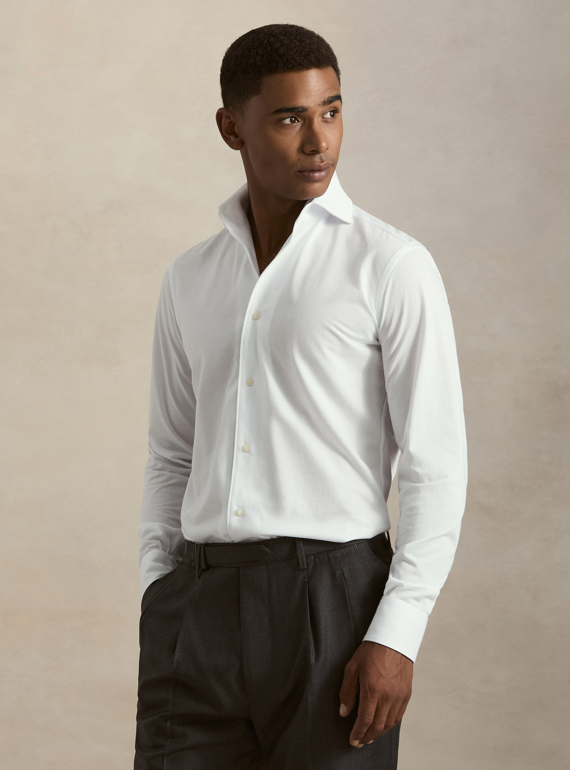 Camicia GT01 in jersey di misto cotone